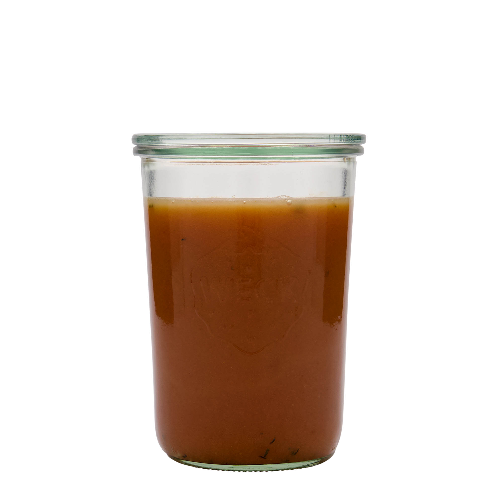 850 ml WECK-Βάζο με καπάκι, Άνοιγμα: Στρογγυλή άκρη 850 ml WECK-Βάζο με καπάκι, Άνοιγμα: Στρογγυλή άκρη
