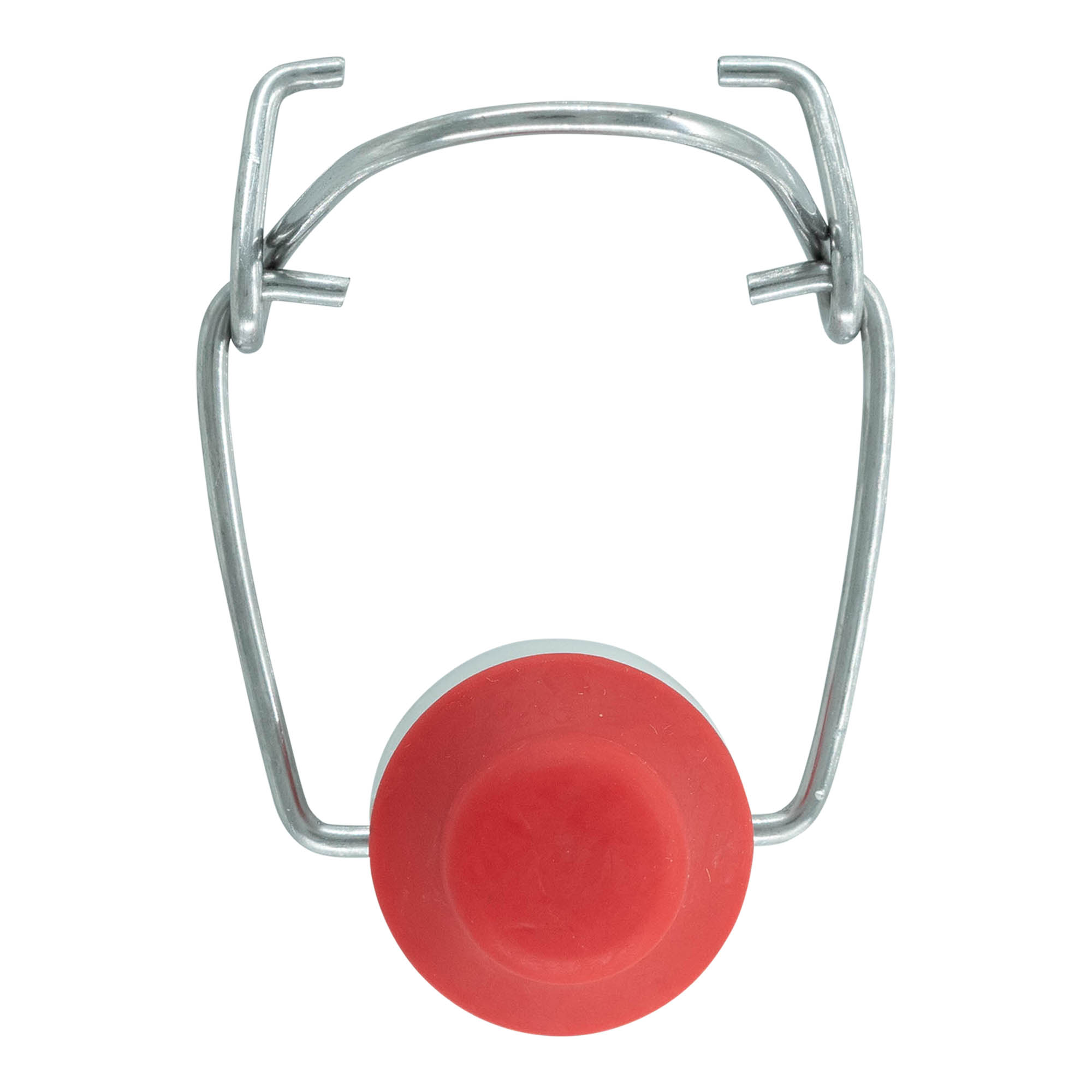 Κούμπωμα σιδερώματος ειδικού μεγέθους, πλαστικό, κόκκινο-λευκό Κούμπωμα σιδερώματος ειδικού μεγέθους, πλαστικό, κόκκινο-λευκό