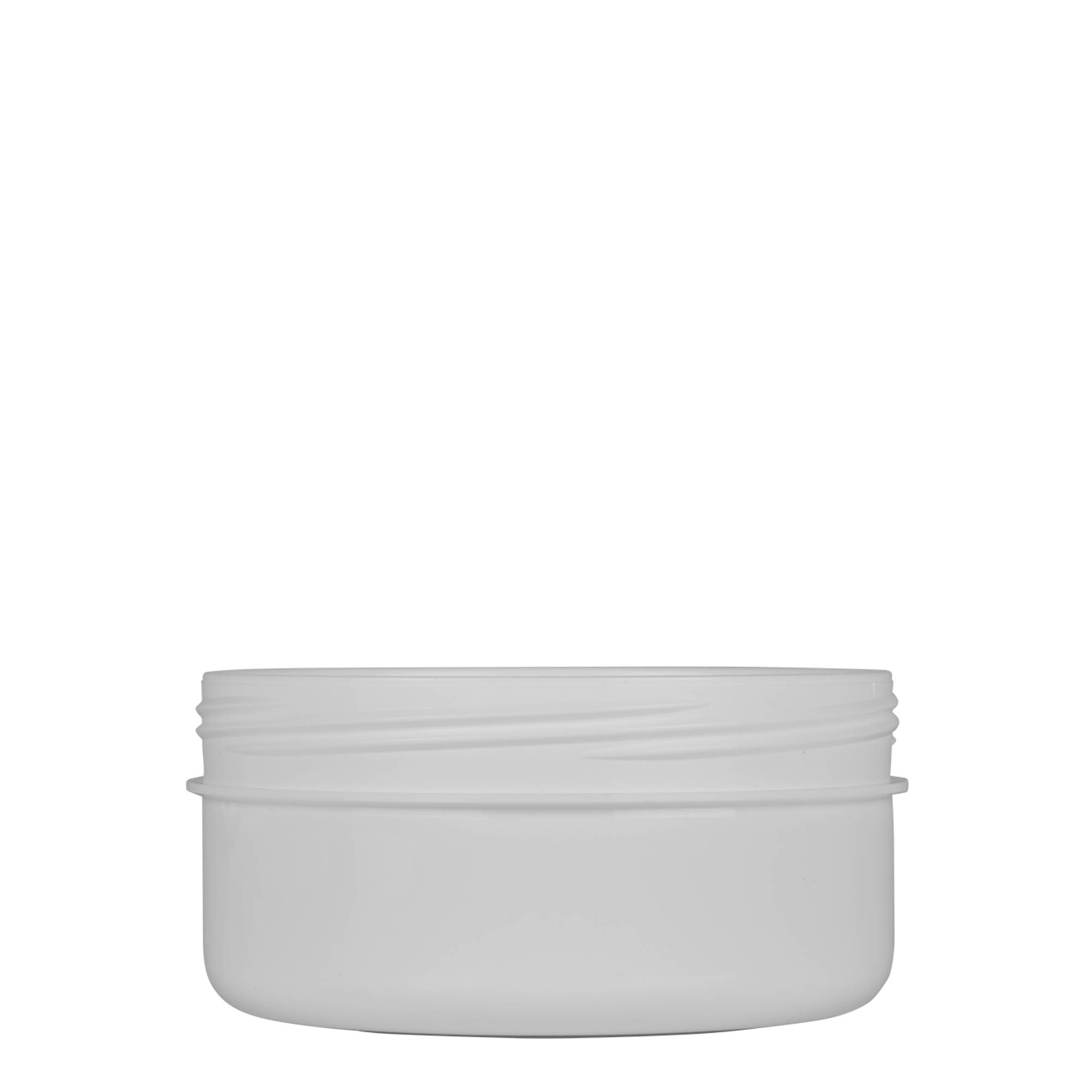 250 ml πλαστικό δοχείο 'White Line', PP, λευκό, στόμιο: βιδωτό καπάκι
