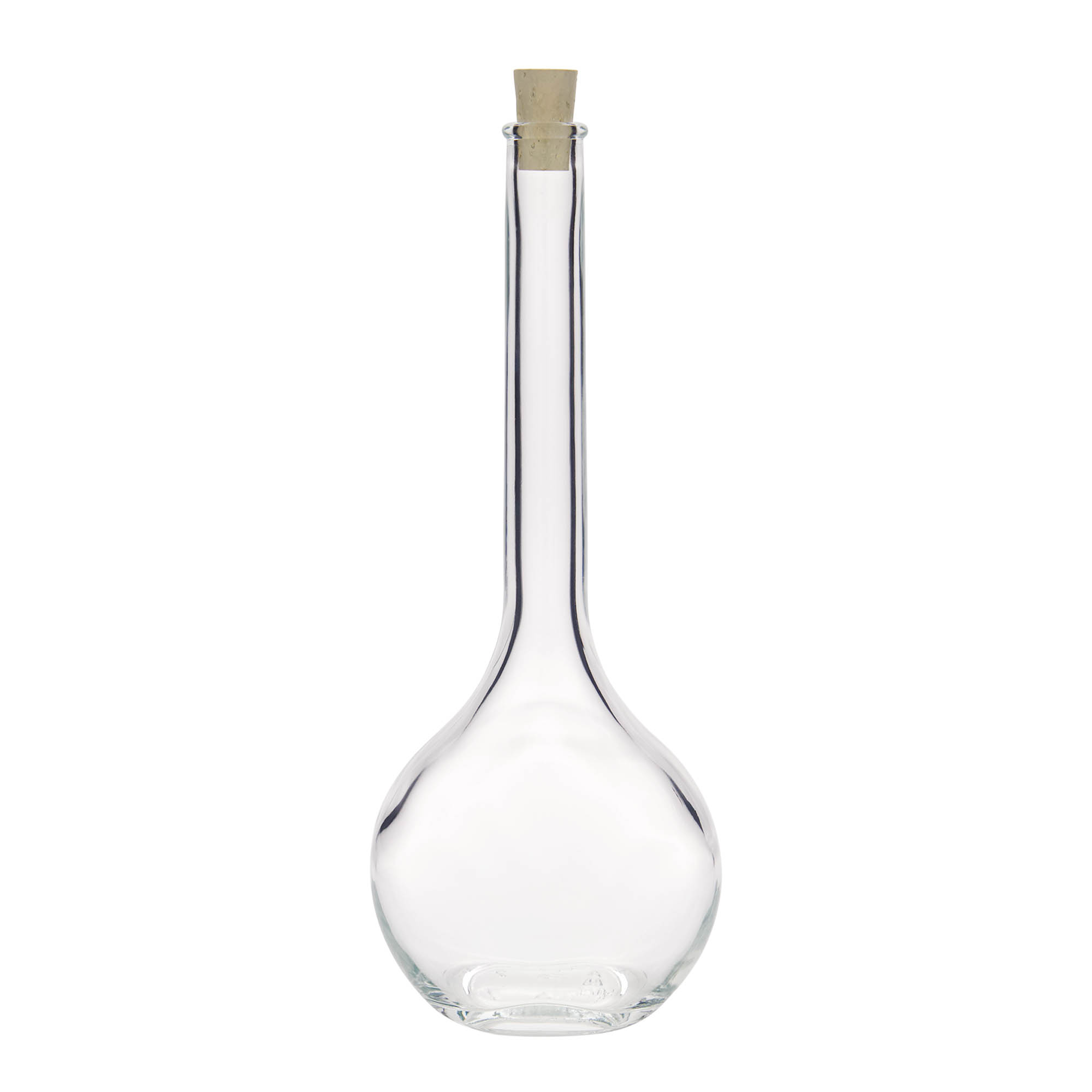 500 ml γυάλινο μπουκάλι 'Contessa', οβάλ, στόμιο: φελλός 500 ml γυάλινο μπουκάλι 'Contessa', οβάλ, στόμιο: φελλός