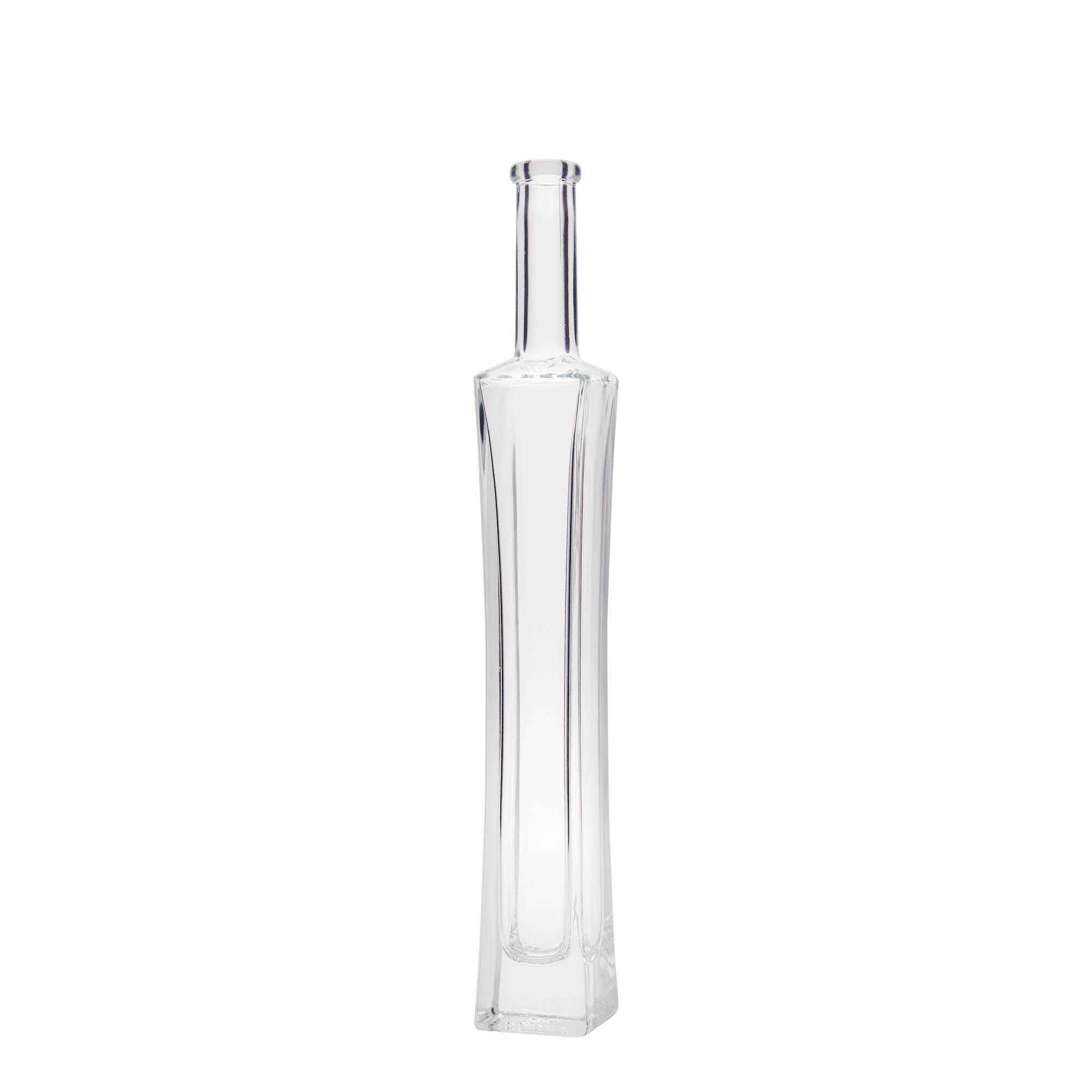 Γυάλινο μπουκάλι 'Koko' 100 ml, τετράγωνο, στόμιο: φελλός
