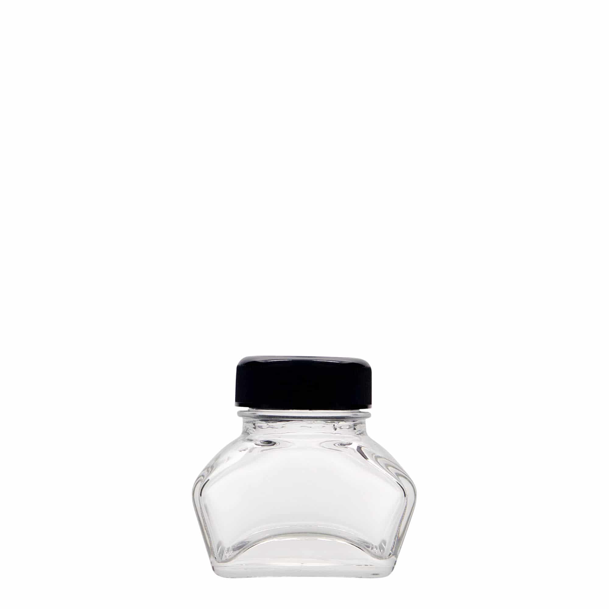 30 ml μελάνι, ορθογώνιο, στόμιο: βιδωτό καπάκι