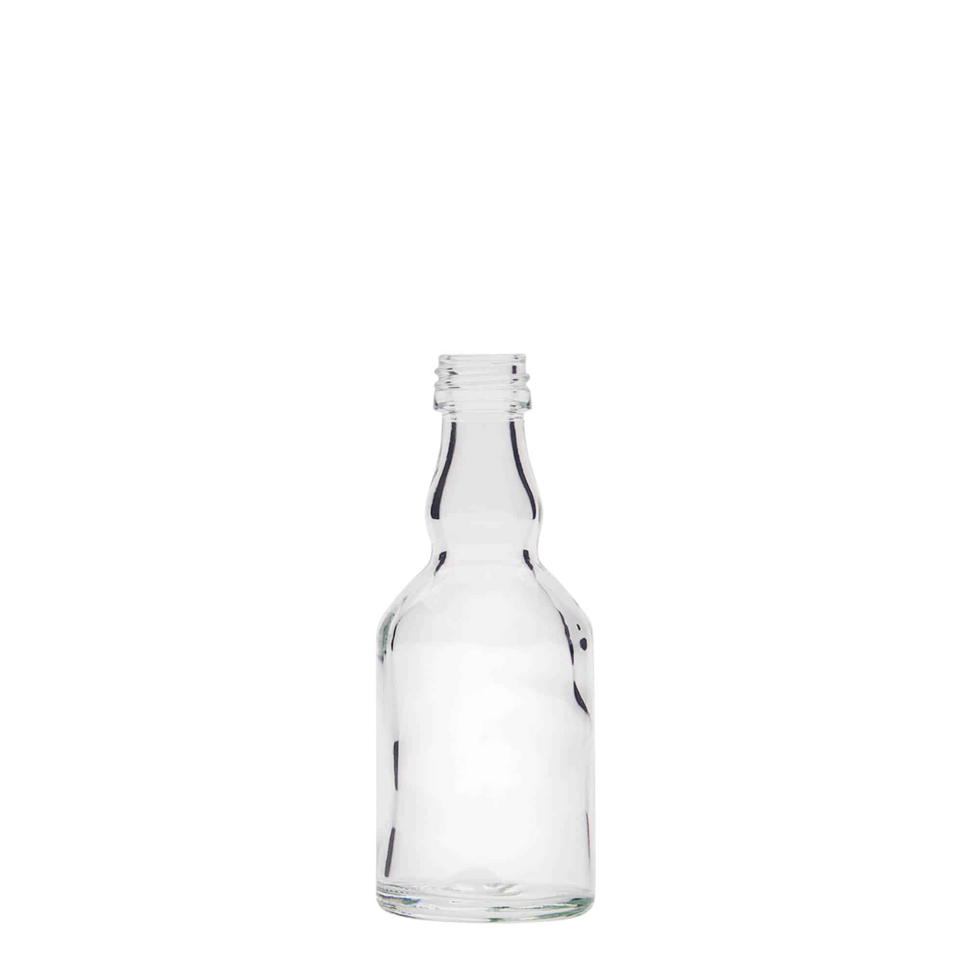 50 ml γυάλινο μπουκάλι 'Georgio', στόμιο: PP 18 50 ml γυάλινο μπουκάλι 'Georgio', στόμιο: PP 18