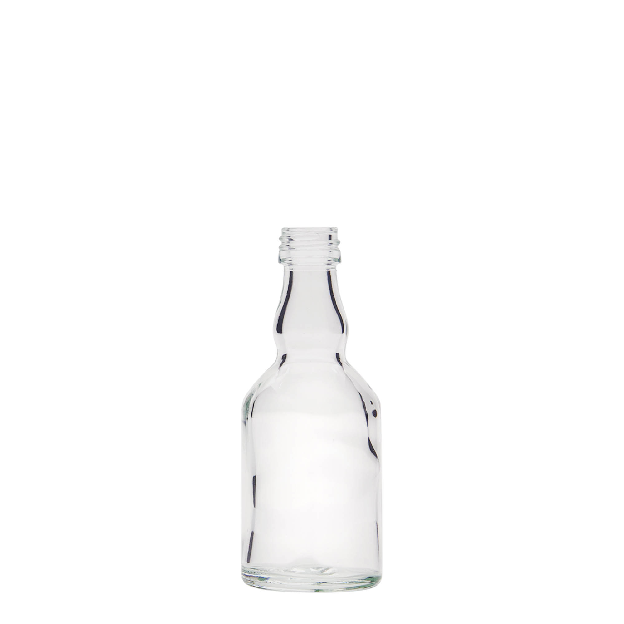 50 ml γυάλινο μπουκάλι 'Georgio', στόμιο: PP 18 50 ml γυάλινο μπουκάλι 'Georgio', στόμιο: PP 18
