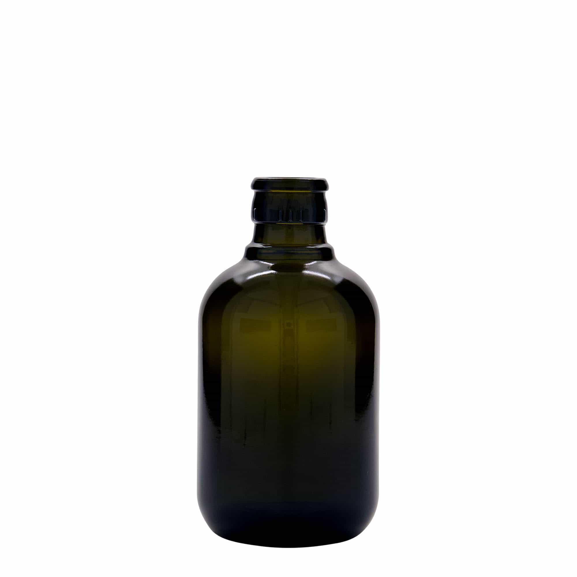 Μπουκάλι για ξίδι/λάδι 'Biolio' 250 ml, γυάλινο, πράσινο αντικέ, στόμιο: DOP