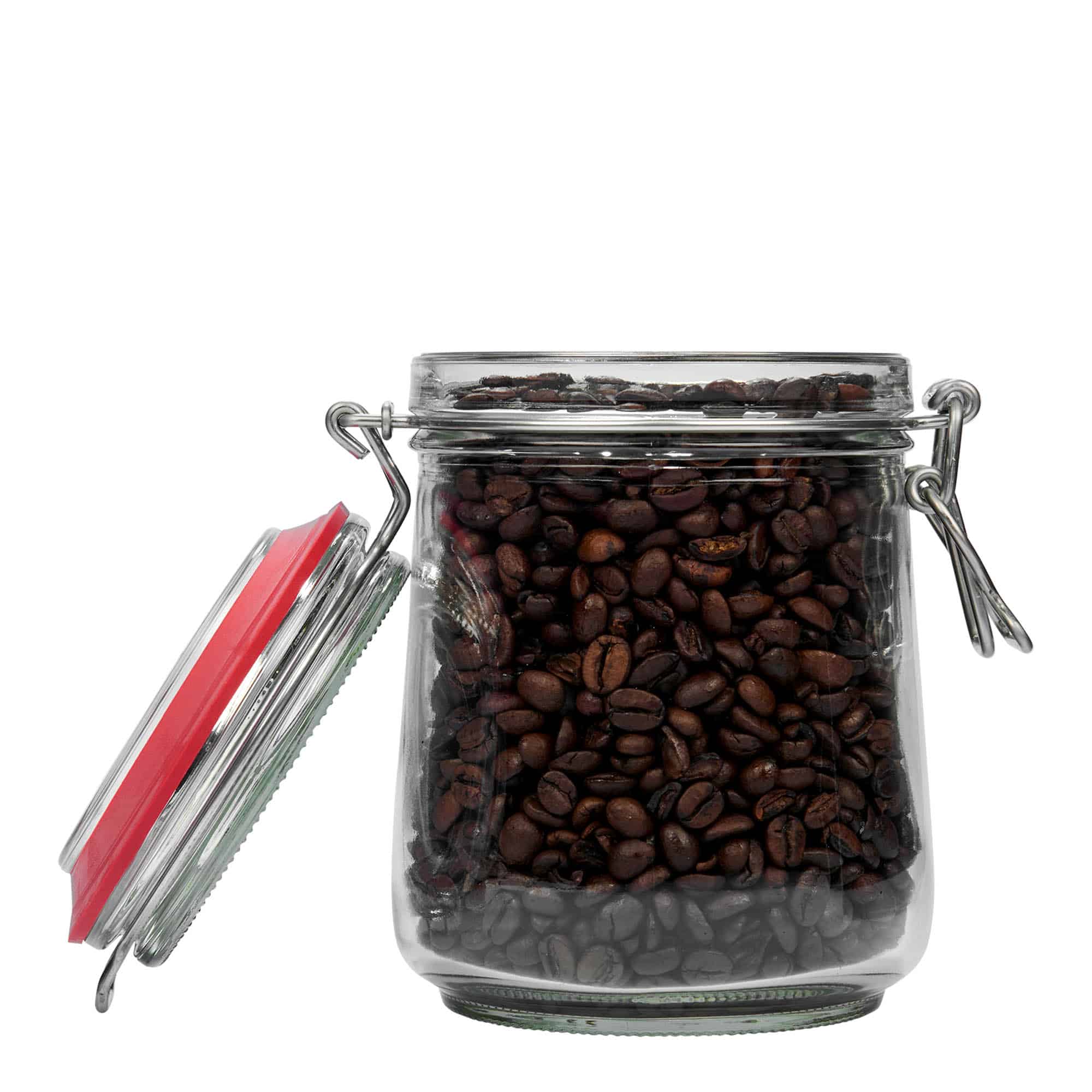 800 ml γυάλινο βάζο με σύρμα, στόμιο: κλείσιμο με σύρμα