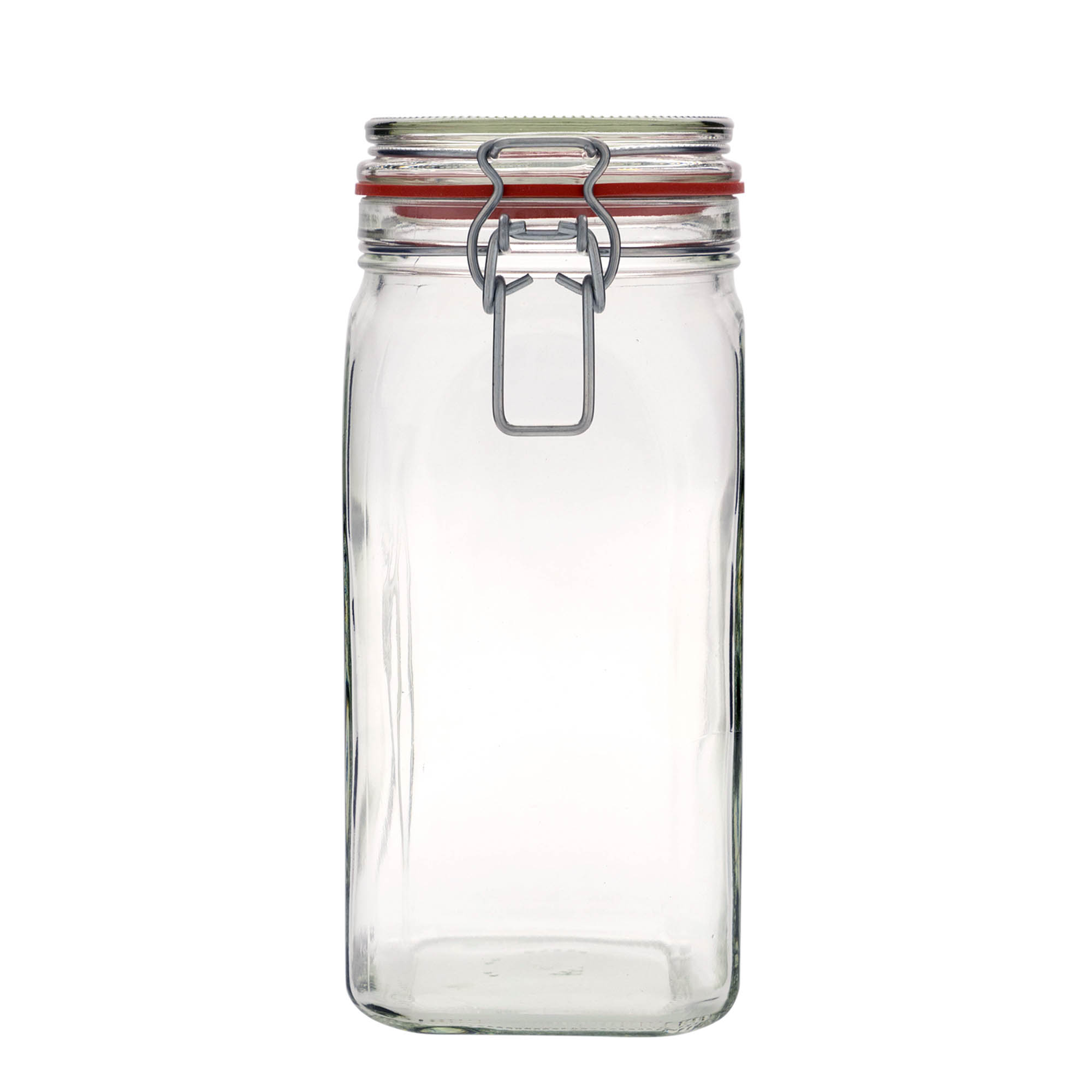 1.540 ml βάζο με σύρμα κλεισίματος #, τετράγωνο, στόμιο: κλείσιμο με σύρμα