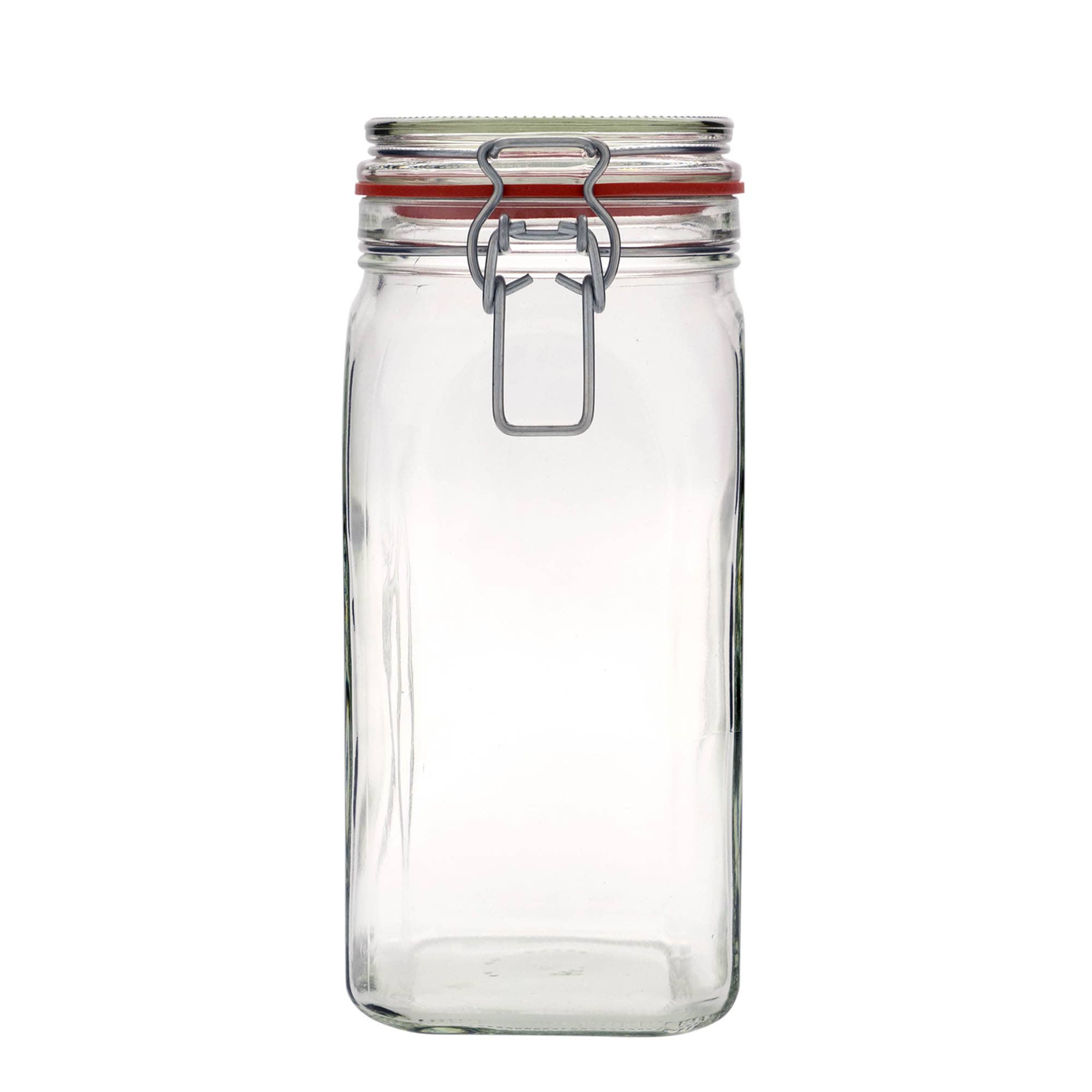 1.540 ml βάζο με σύρμα κλεισίματος #, τετράγωνο, στόμιο: κλείσιμο με σύρμα
