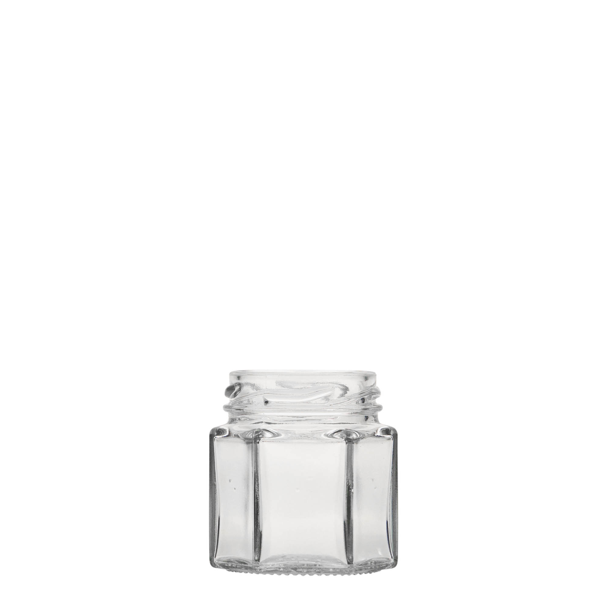 47 ml γυάλινο εξάγωνο, στόμιο: Twist-Off (TO 43) 47 ml γυάλινο εξάγωνο, στόμιο: Twist-Off (TO 43)