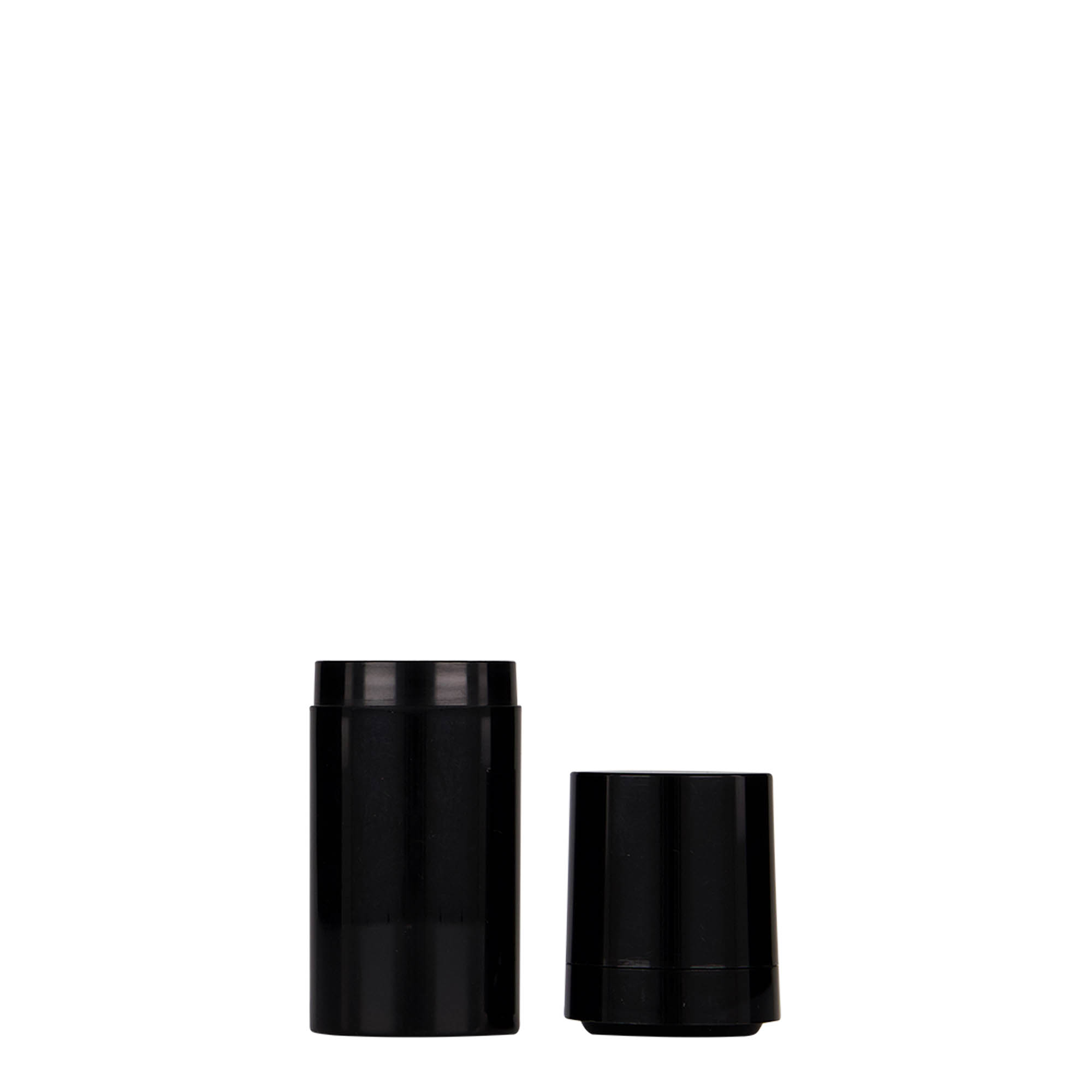 Airless Dispenser 'Micro' 15 ml, πλαστικό PP, μαύρο