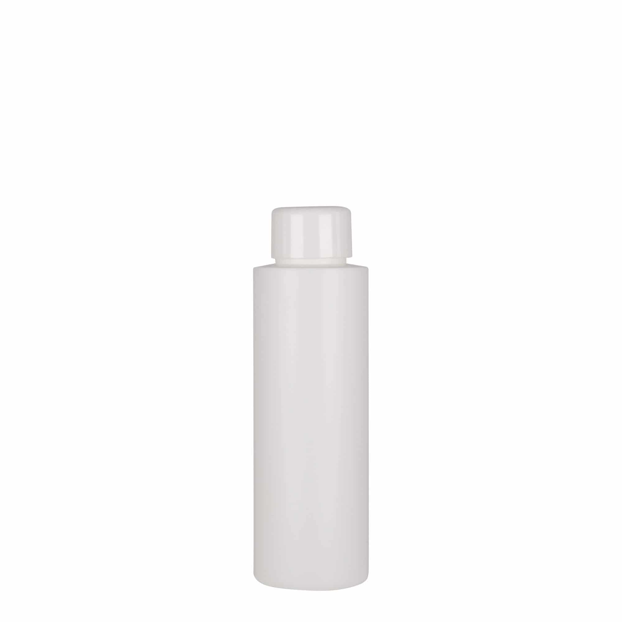 Πλαστικό μπουκάλι 'Pipe' 100 ml, HDPE, λευκό, στόμιο: 24/410