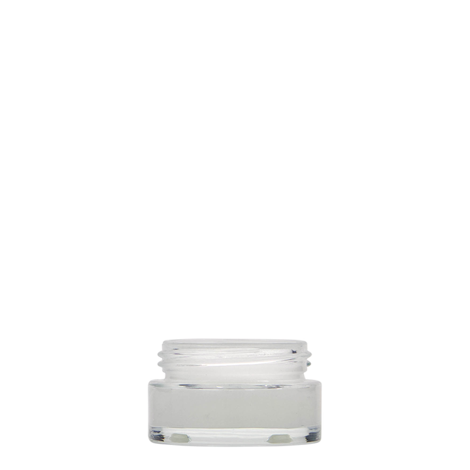Βάζο για καλλυντικά 'Clear Edition' 15 ml, γυάλινο, στόμιο: βιδωτό πώμα