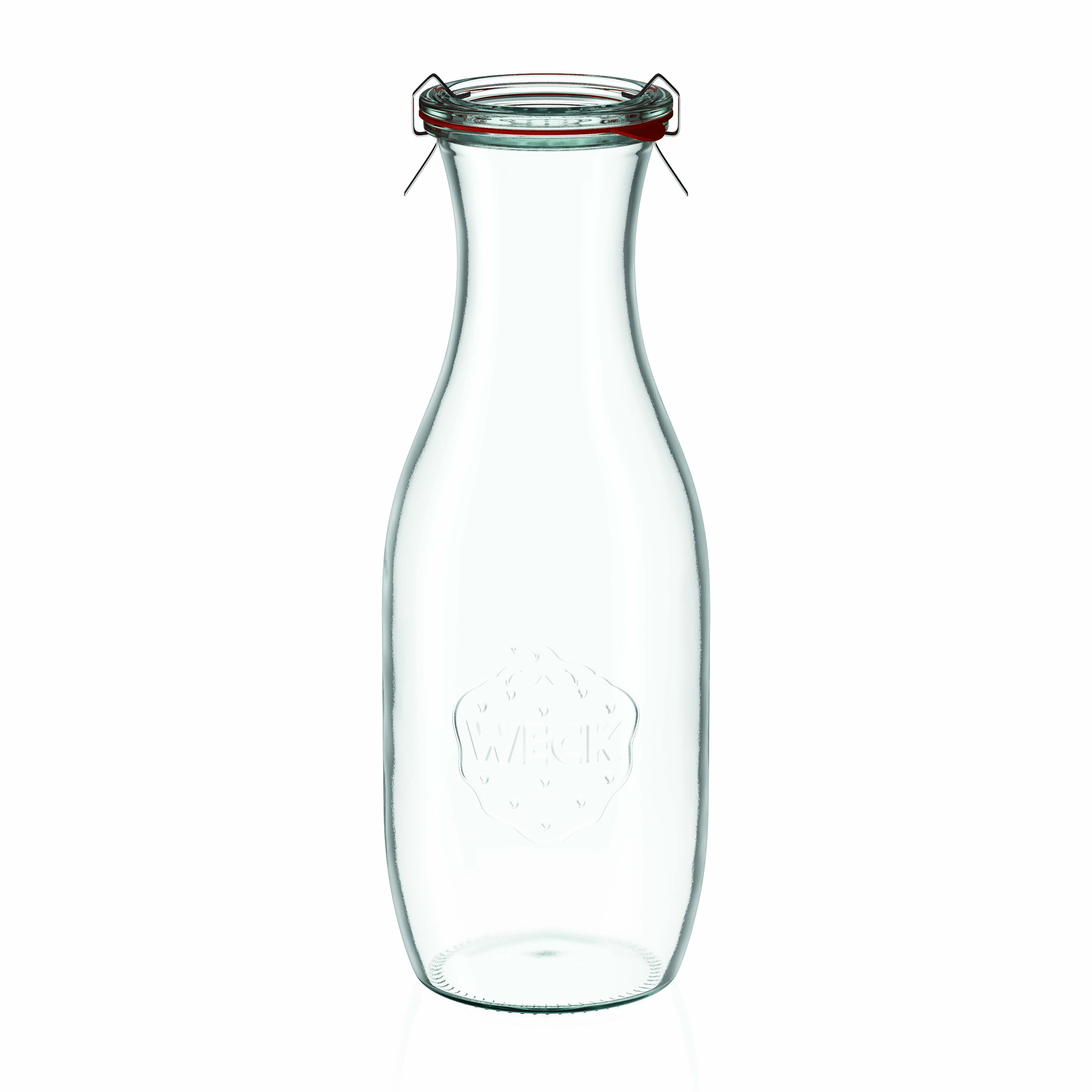 1.000 ml φιάλη χυμού WECK #, στόμιο: στρογγυλή άκρη 1.000 ml φιάλη χυμού WECK #, στόμιο: στρογγυλή άκρη