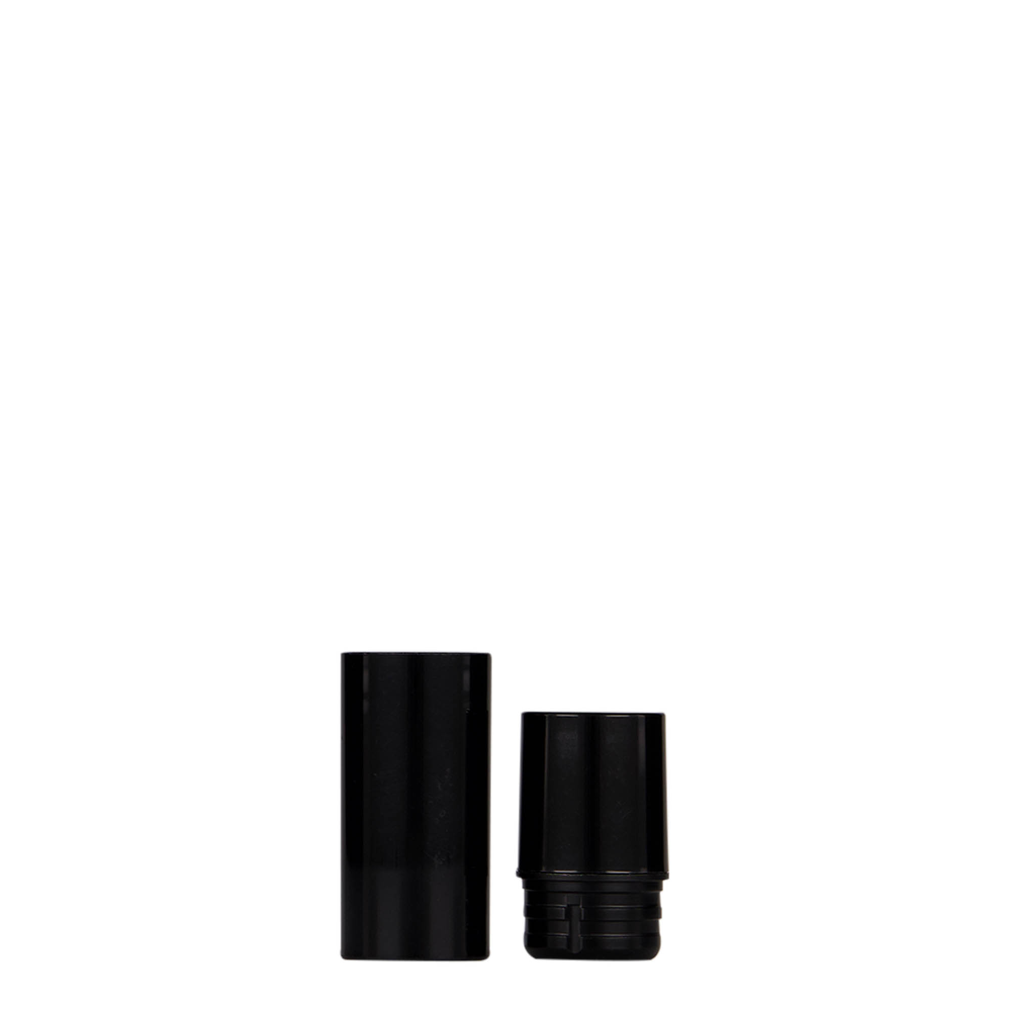Airless Dispenser 'Nano' 5 ml, πλαστικό PP, μαύρο