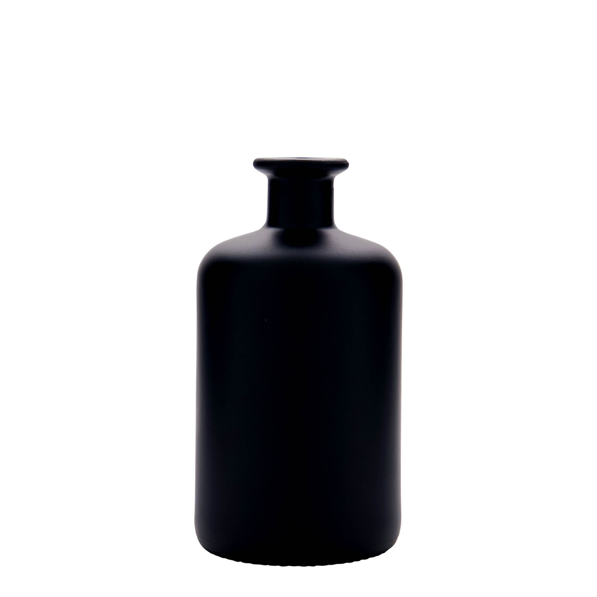 500 ml γυάλινο μπουκάλι φαρμακοποιού, μαύρο, στόμιο: φελλός 500 ml γυάλινο μπουκάλι φαρμακοποιού, μαύρο, στόμιο: φελλός