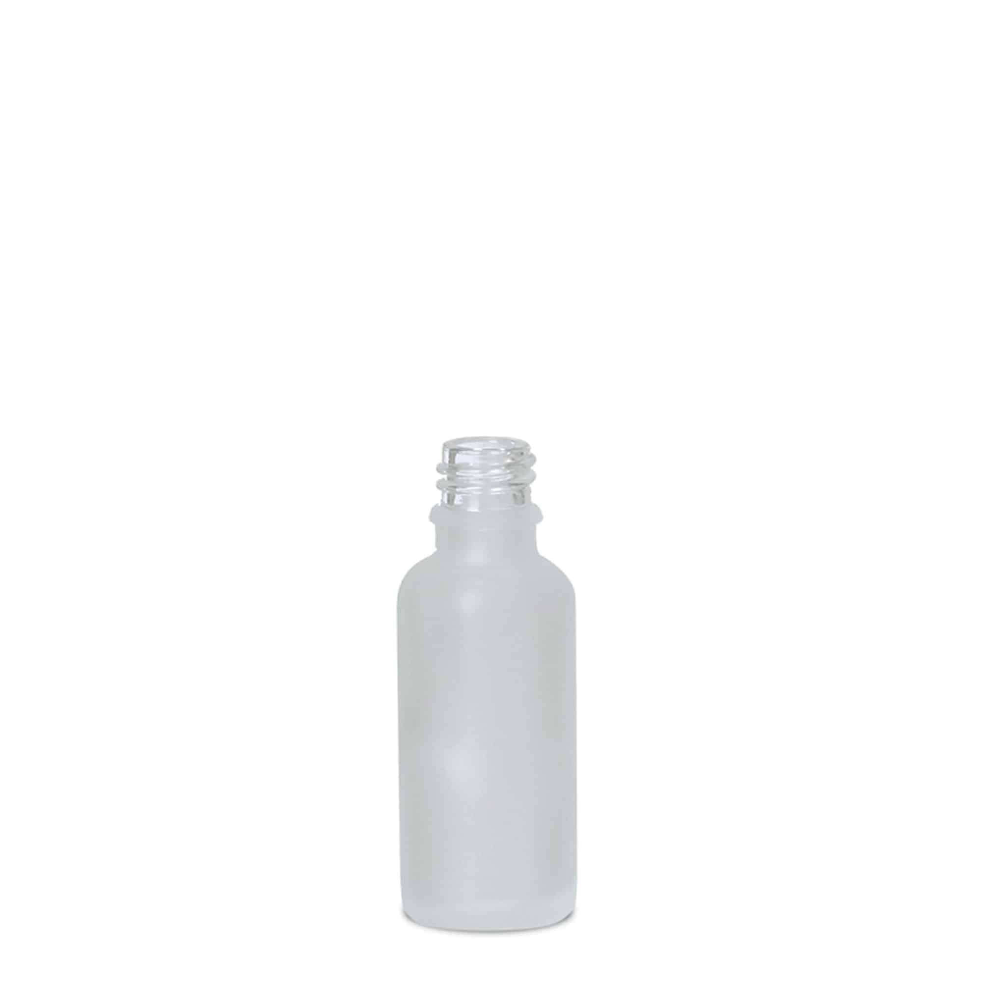 30 ml φαρμακευτικό μπουκάλι, γυαλί, καφέ ματ, στόμιο: DIN 18 30 ml φαρμακευτικό μπουκάλι, γυαλί, καφέ ματ, στόμιο: DIN 18