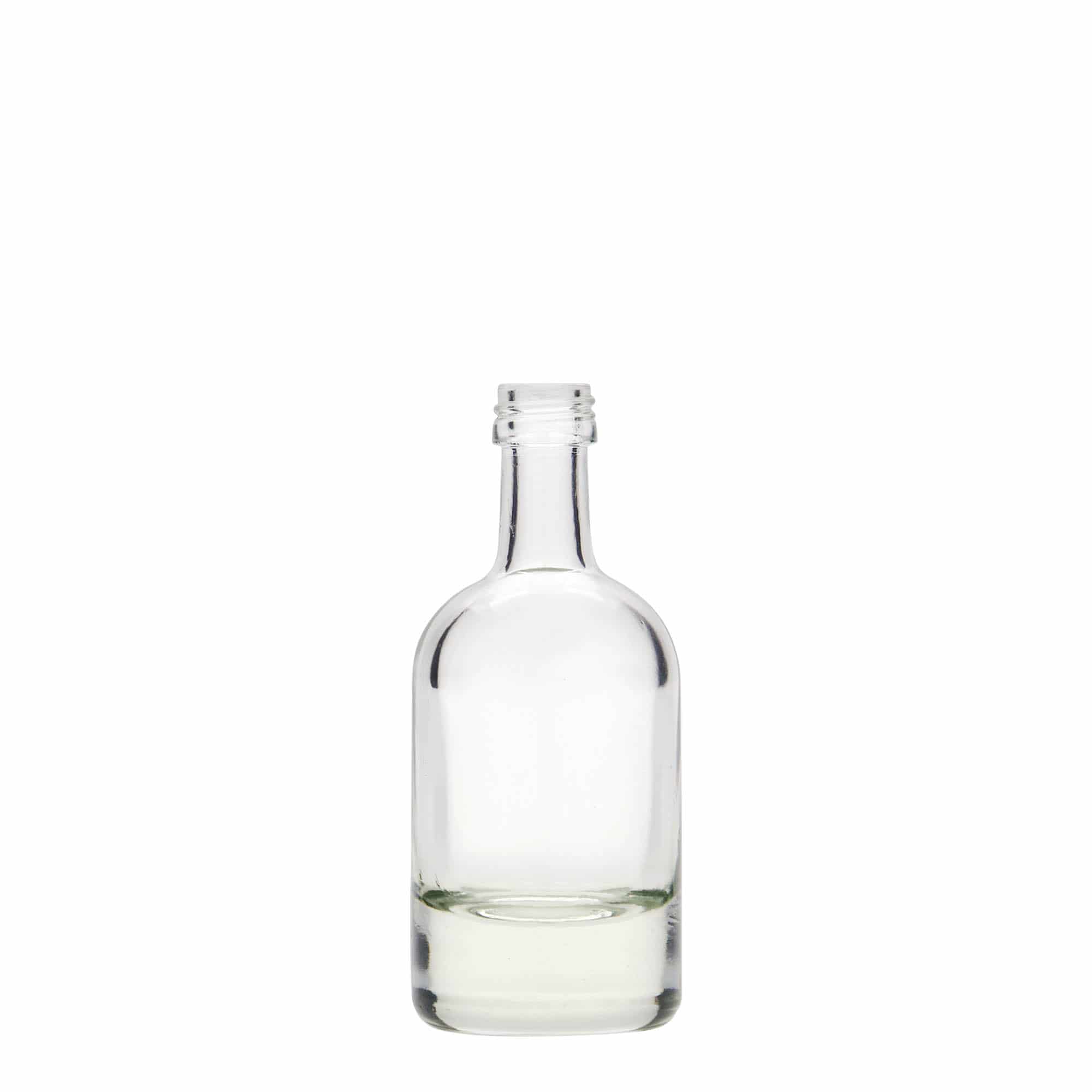50 ml γυάλινο μπουκάλι 'Linea Uno', στόμιο: PP 18