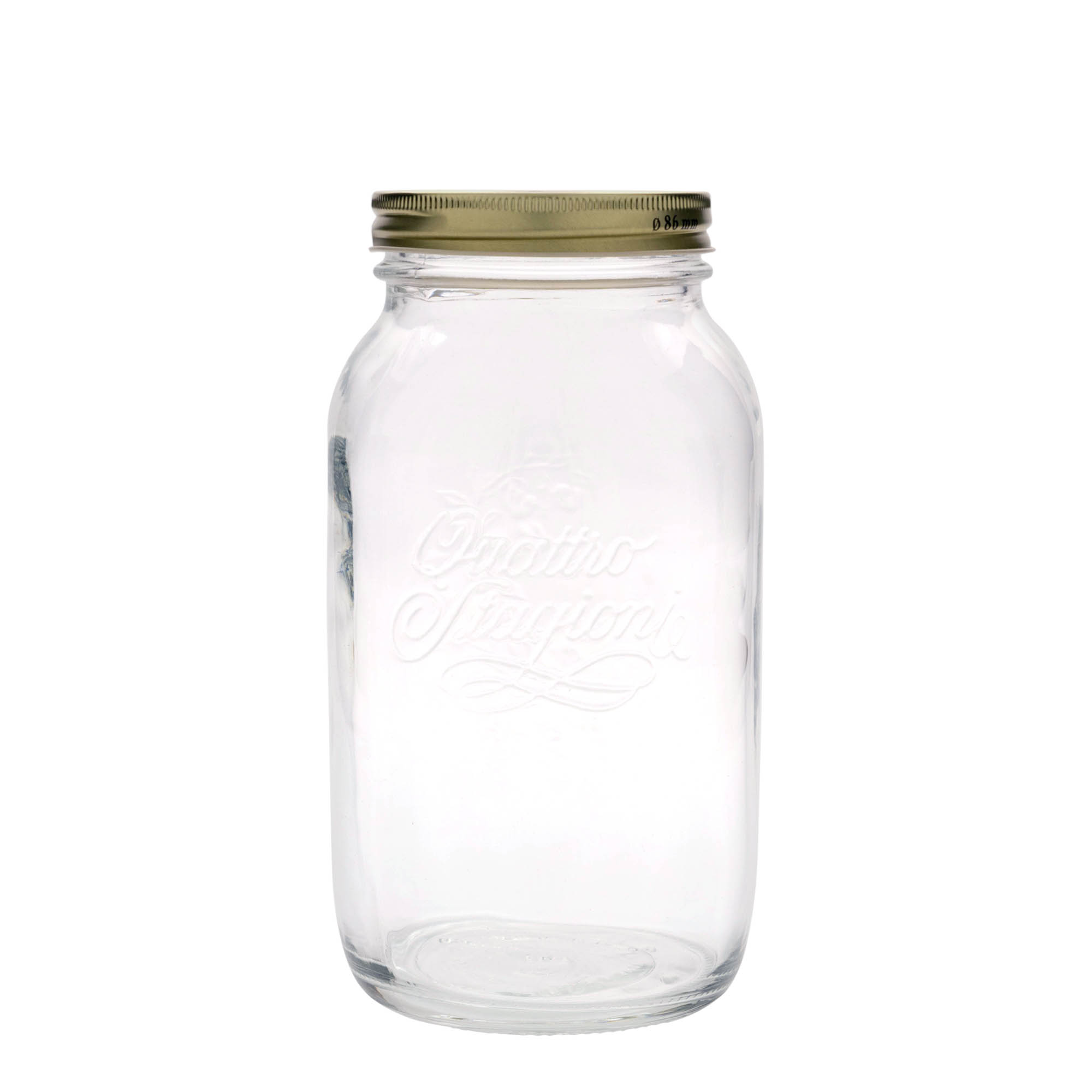 1.500 ml γυάλινο βάζο 'Quattro Stagioni', στόμιο: βιδωτό καπάκι 1.500 ml γυάλινο βάζο 'Quattro Stagioni', στόμιο: βιδωτό καπάκι