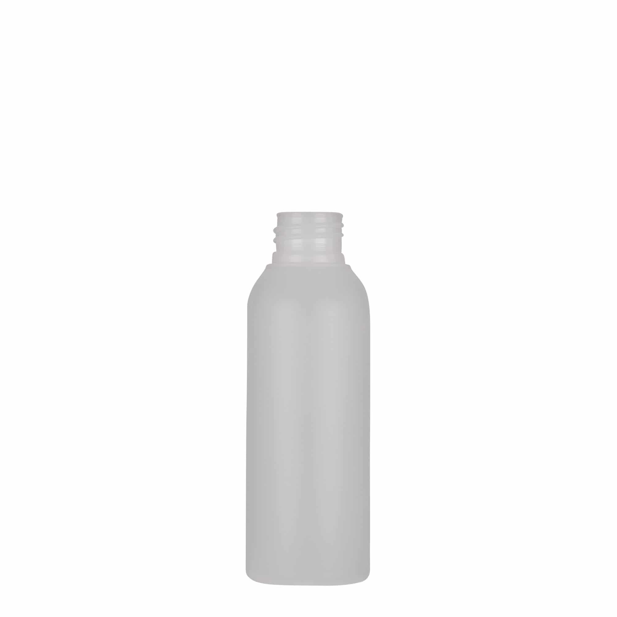 100 ml πλαστικό μπουκάλι 'Tuffy', HDPE, φυσικό, στόμιο: 24/410