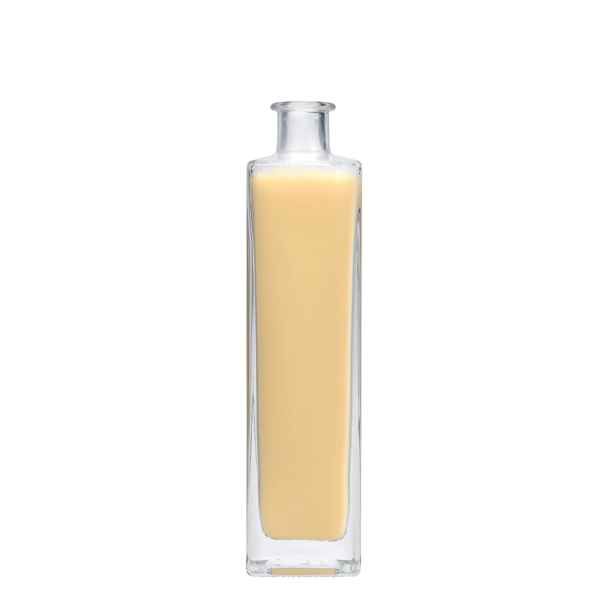 500 ml γυάλινο μπουκάλι 'Rafaello', τετράγωνο, στόμιο: φελλός