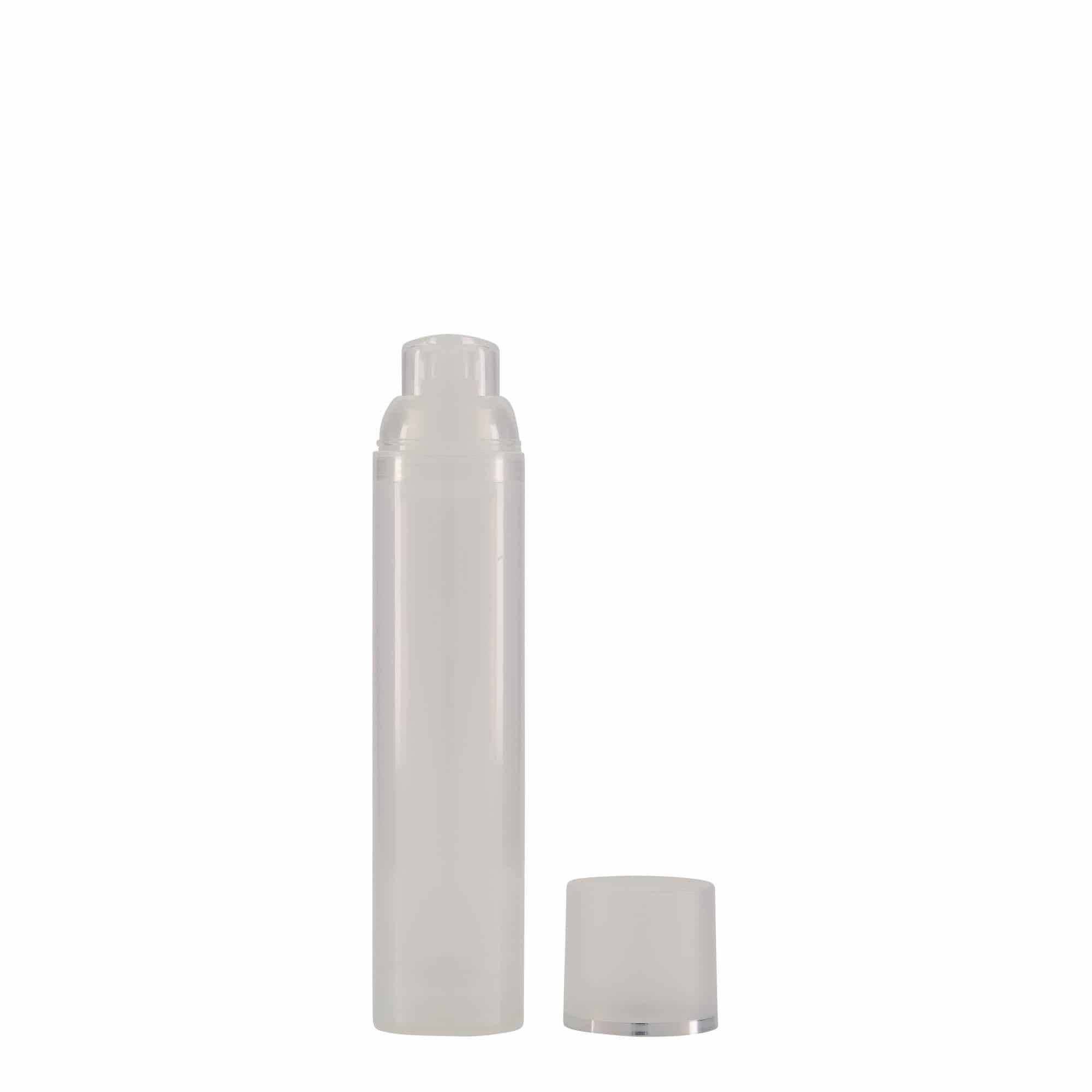 100 ml Airless διανομέας 'Mezzo', πλαστικό PP, φυσικό 100 ml Airless διανομέας 'Mezzo', πλαστικό PP, φυσικό