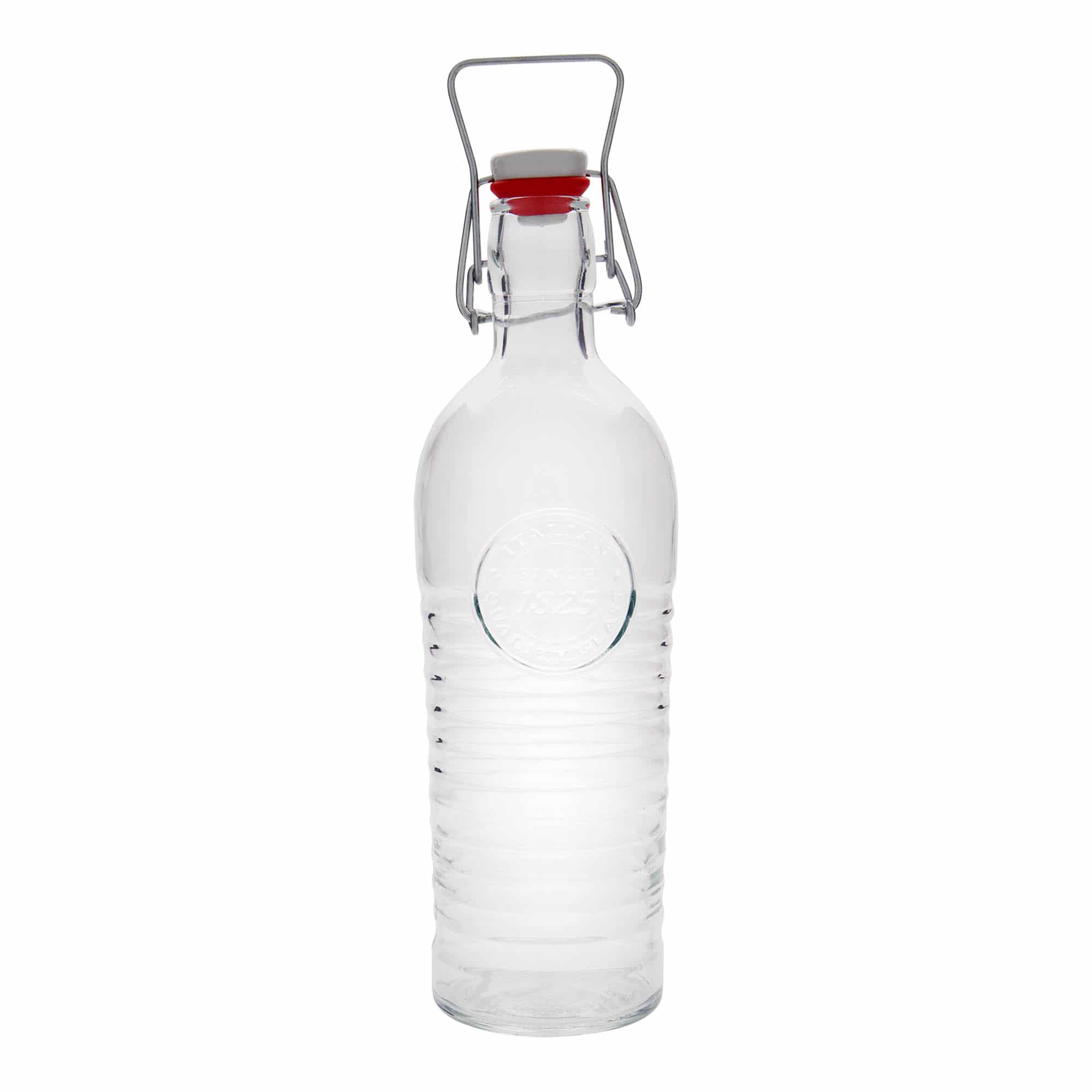 1.200 ml γυάλινο μπουκάλι 'Officina 1825', στόμιο: κλιπ κλεισίματος 1.200 ml γυάλινο μπουκάλι 'Officina 1825', στόμιο: κλιπ κλεισίματος