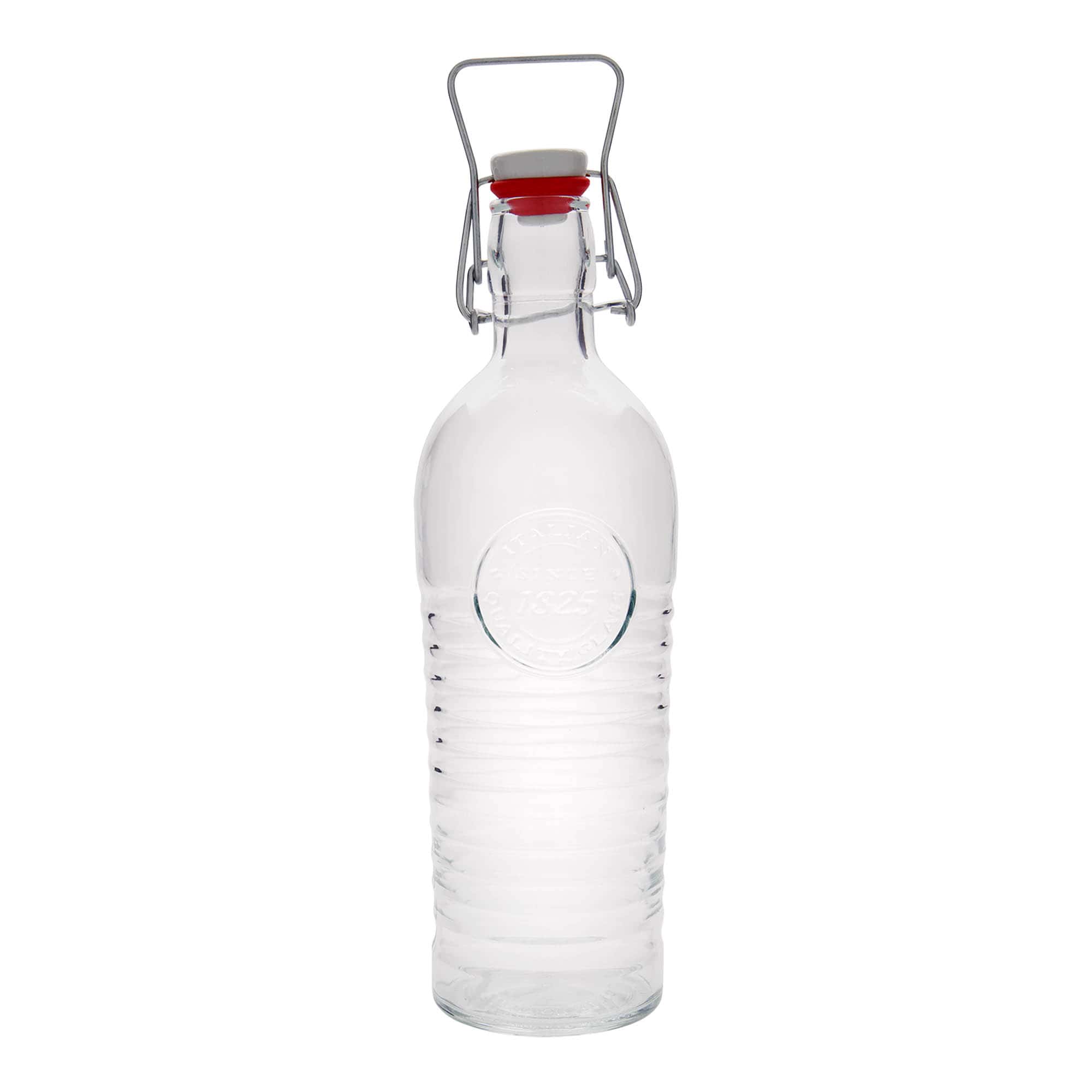 1.200 ml γυάλινο μπουκάλι 'Officina 1825', στόμιο: κλιπ κλεισίματος