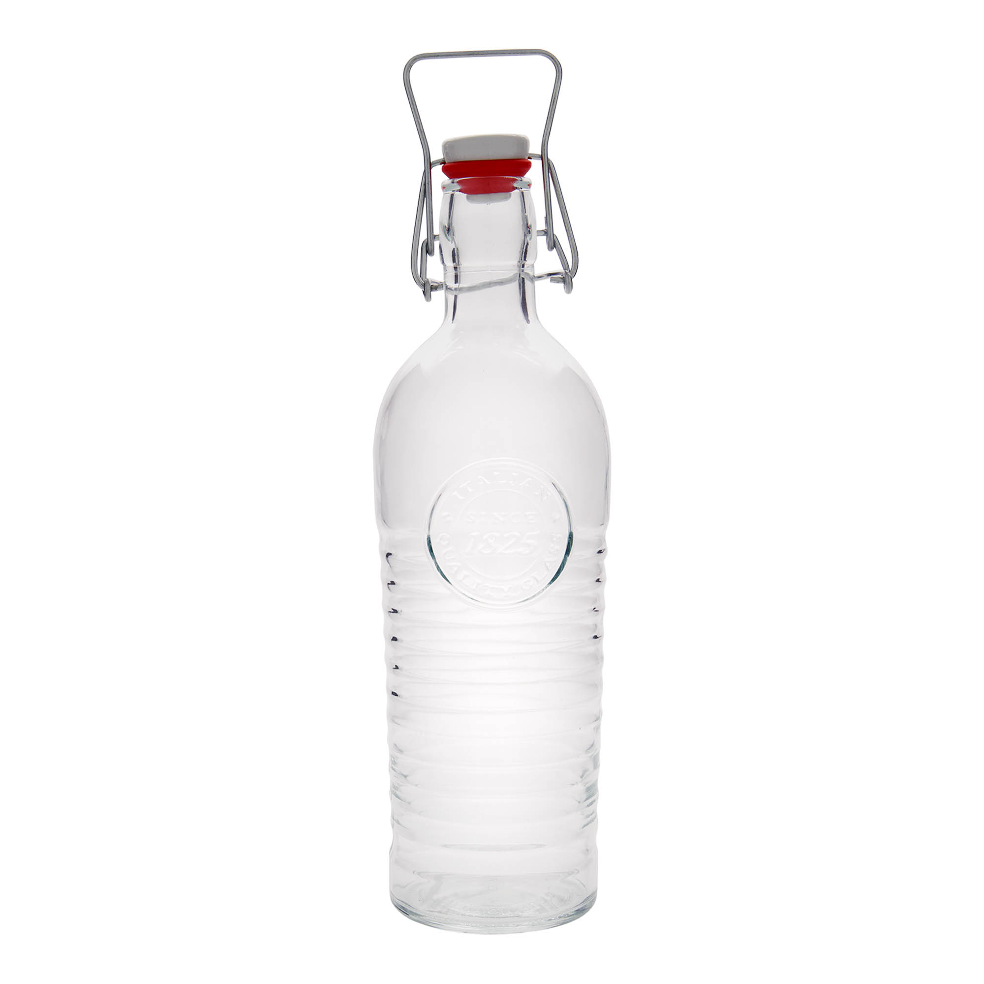 1.200 ml γυάλινο μπουκάλι 'Officina 1825', στόμιο: κλιπ κλεισίματος 1.200 ml γυάλινο μπουκάλι 'Officina 1825', στόμιο: κλιπ κλεισίματος