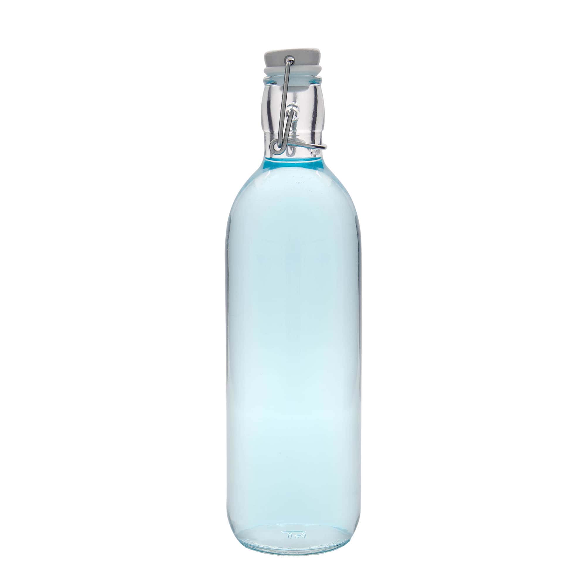 1.000 ml γυάλινο μπουκάλι 'Emilia', στόμιο: κλείσιμο με σφιγκτήρα