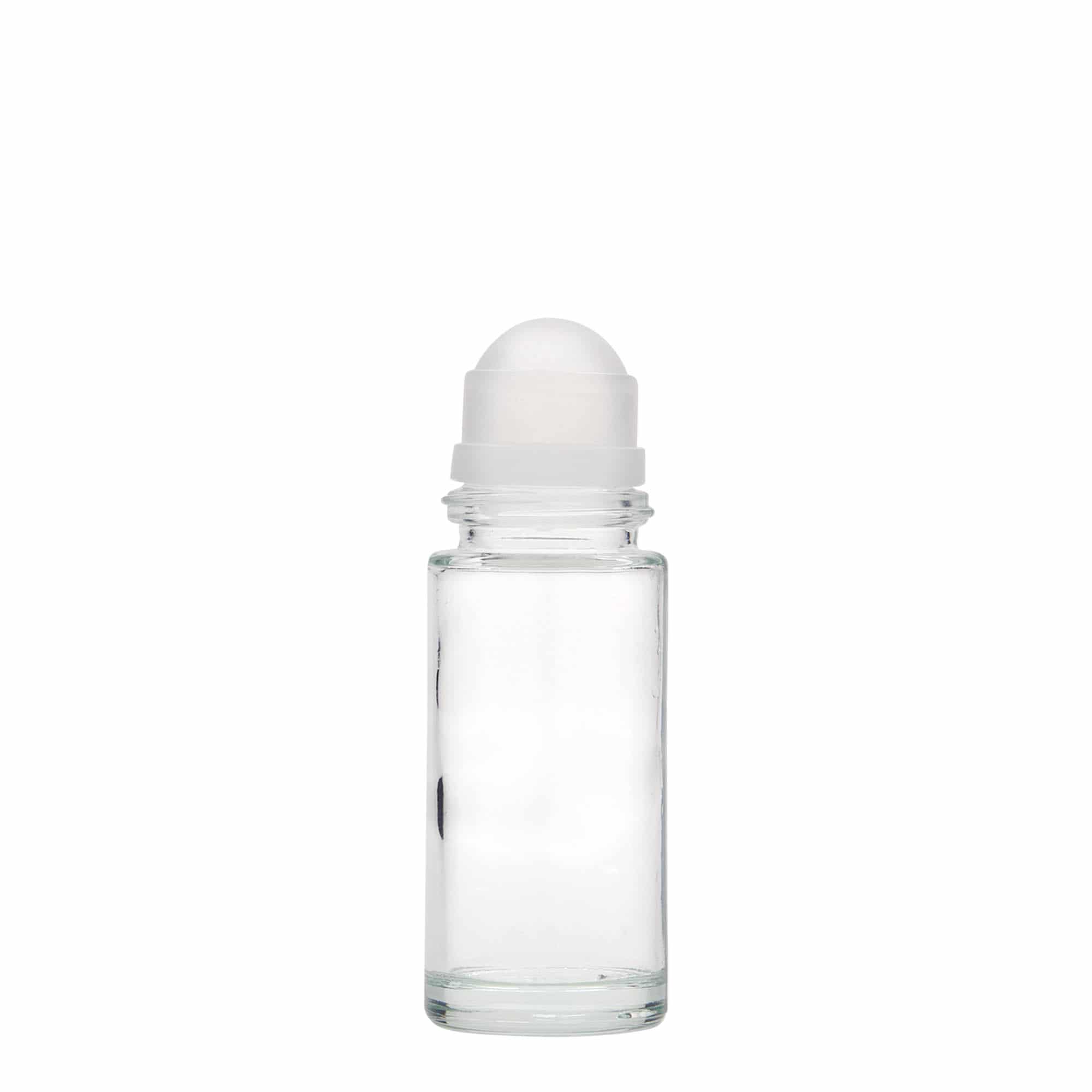 50 ml φιάλη Roll-On, γυαλί, στόμιο: βιδωτό καπάκι