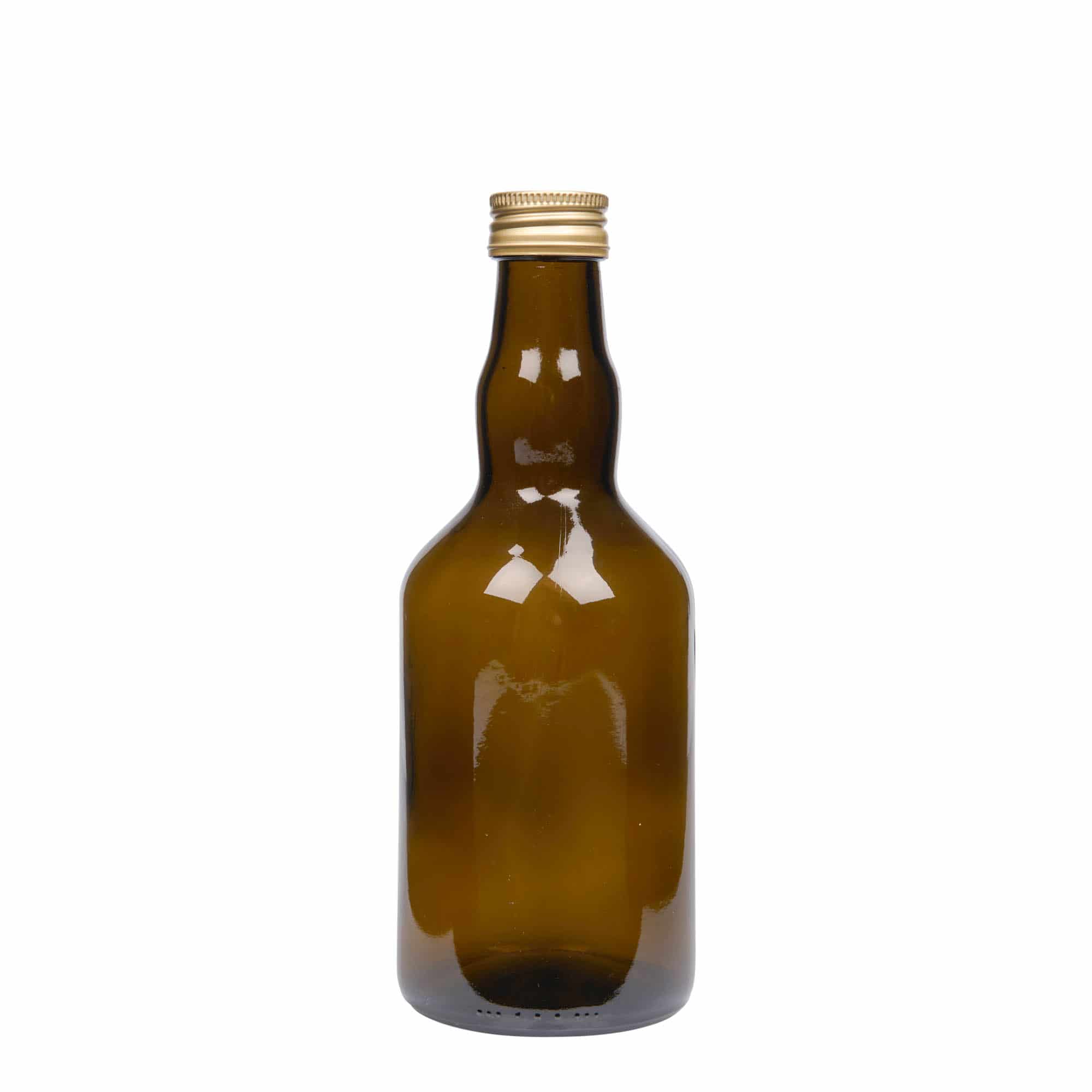 500 ml γυάλινο μπουκάλι 'Olona', παλαιωμένο πράσινο, στόμιο: PP 31,5
