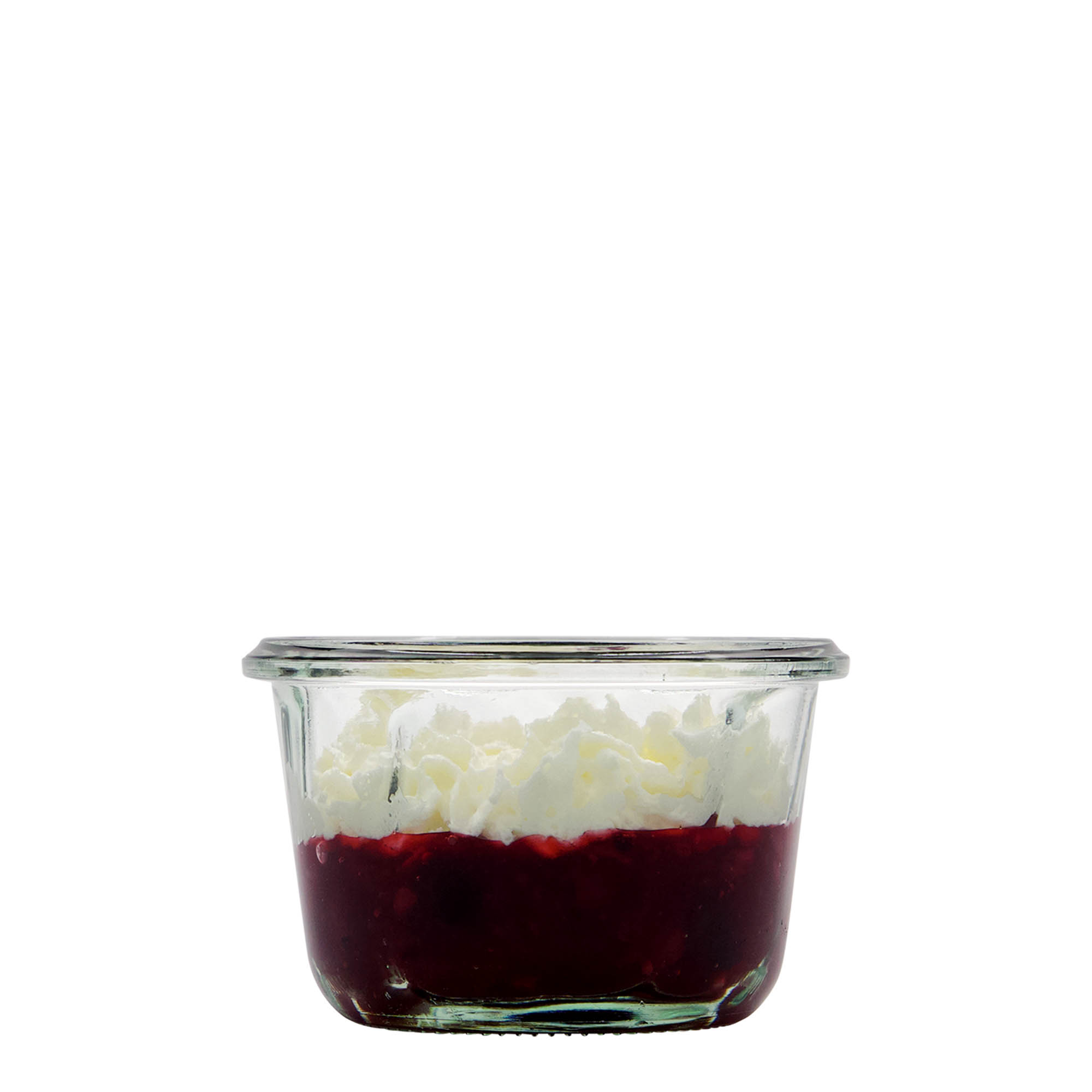 165 ml βάζο WECK-Gugelhupf, στόμιο: στρογγυλή άκρη