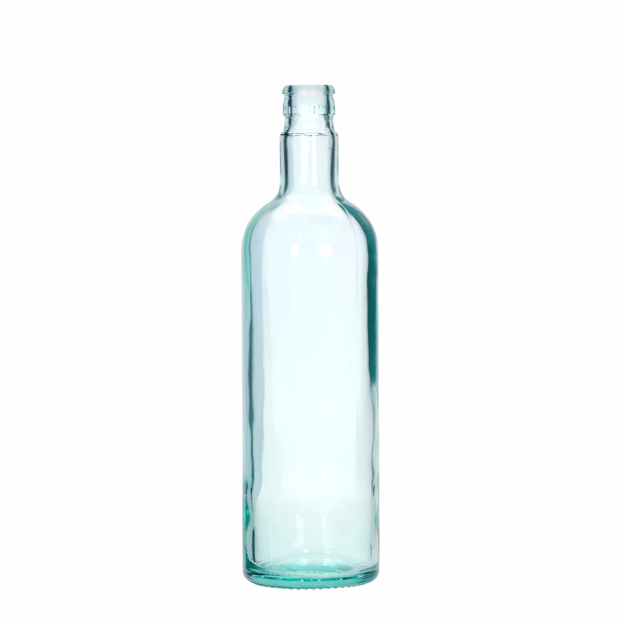 Μπουκάλι για ξίδι/λάδι 'Willy New' 750 ml, γυάλινο, ανοιχτό πράσινο, στόμιο: DOP