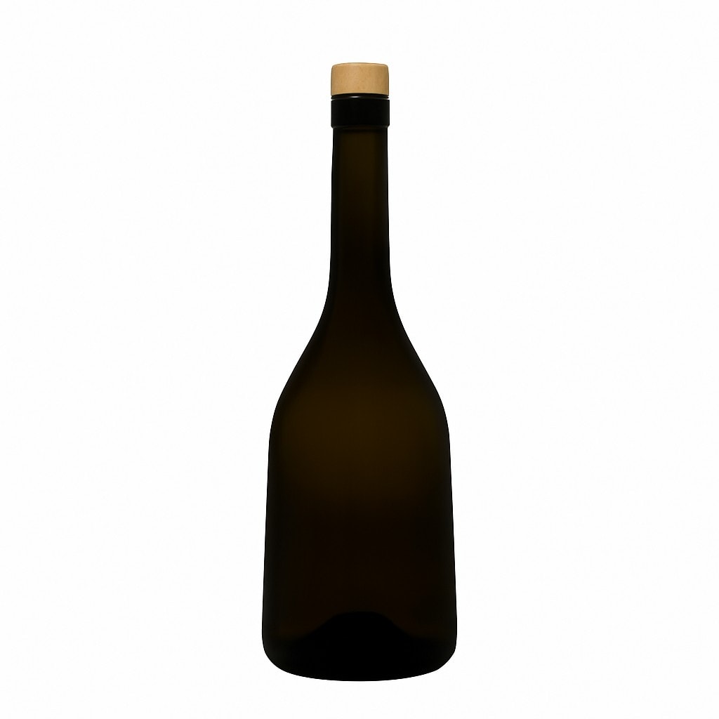750 ml γυάλινο μπουκάλι 'Rustica', παλαιωμένο πράσινο, στόμιο: φελλός 750 ml γυάλινο μπουκάλι 'Rustica', παλαιωμένο πράσινο, στόμιο: φελλός