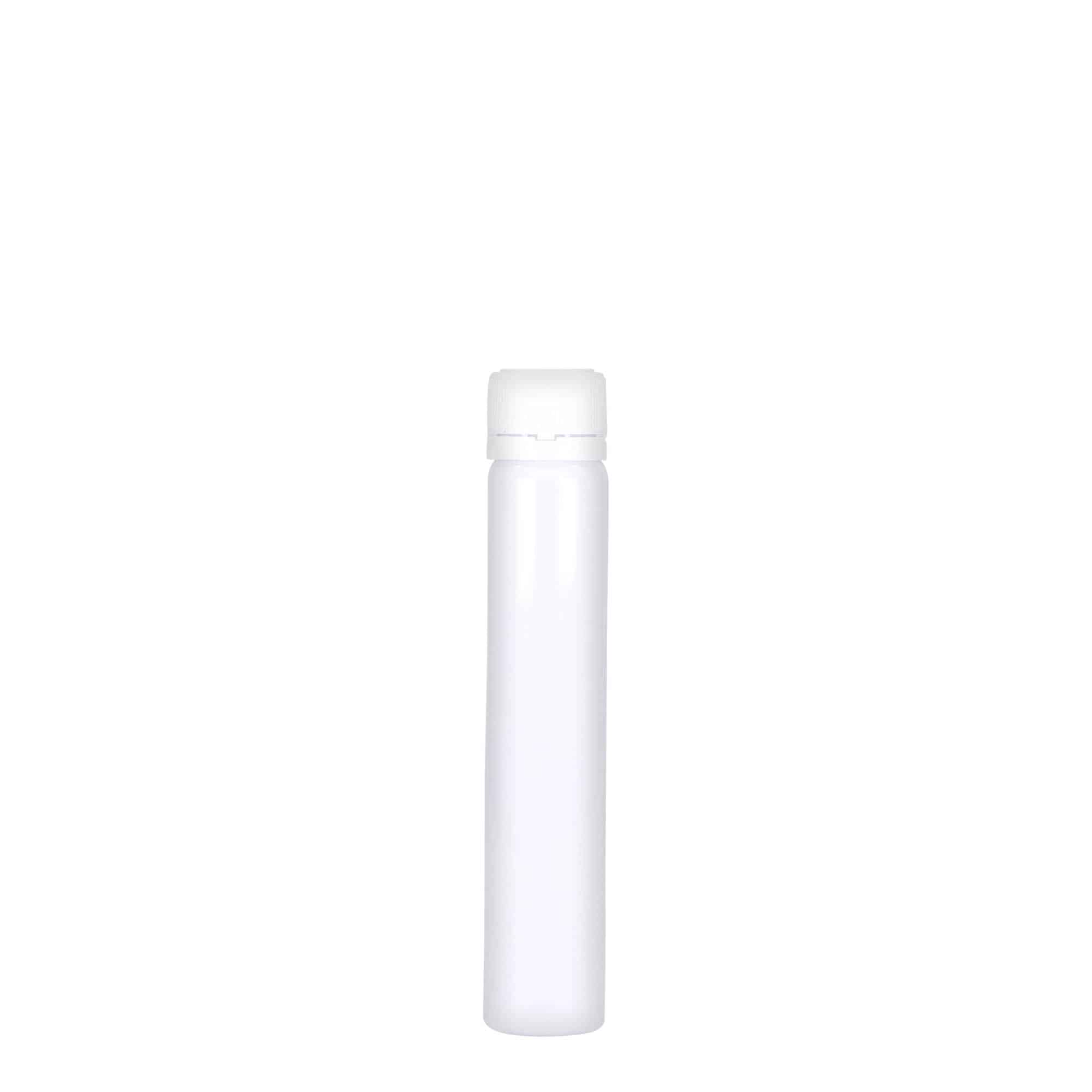 25 ml σωληνάριο PET, πλαστικό, λευκό, στόμιο: βιδωτό καπάκι