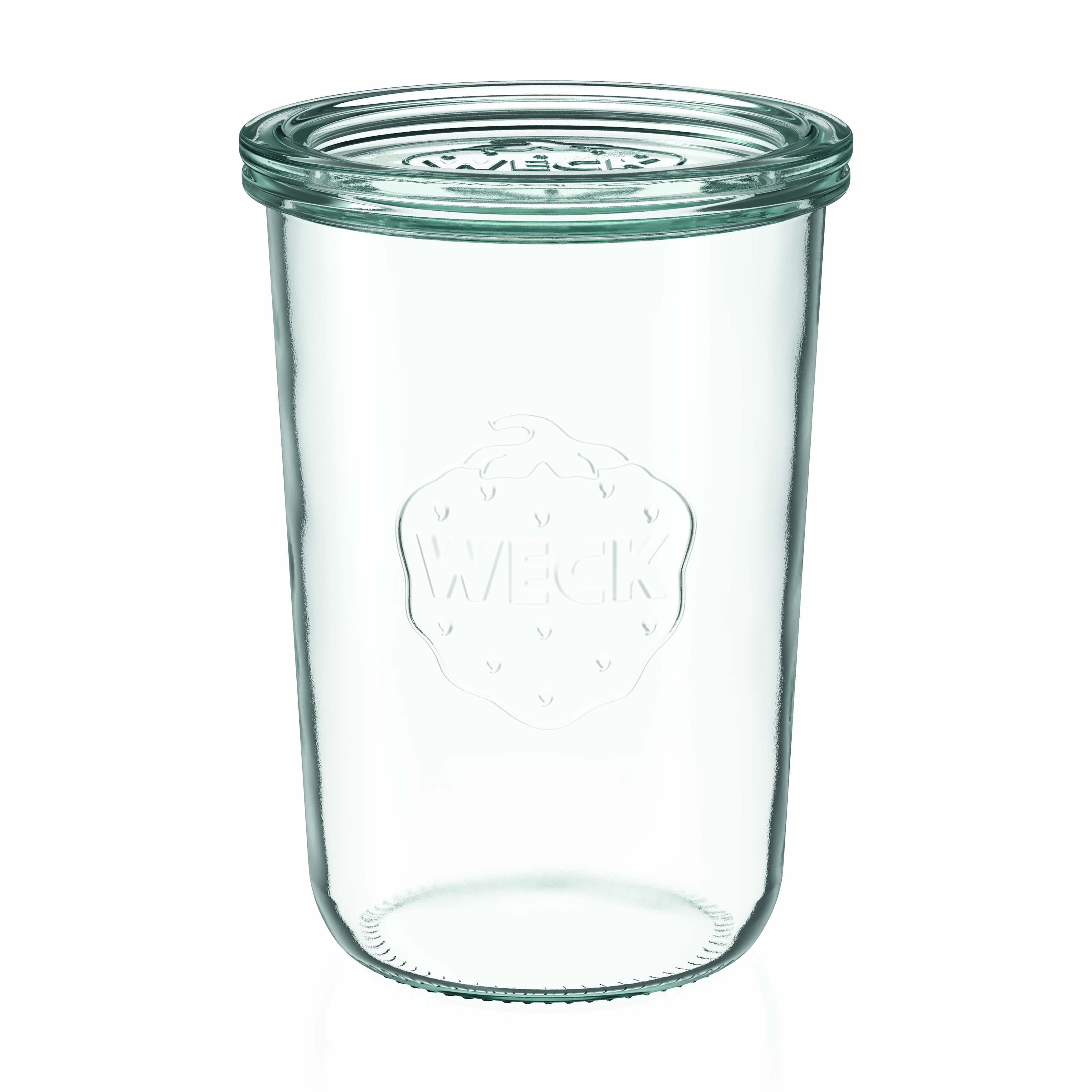 850 ml WECK-Βάζο με καπάκι, Άνοιγμα: Στρογγυλή άκρη 850 ml WECK-Βάζο με καπάκι, Άνοιγμα: Στρογγυλή άκρη