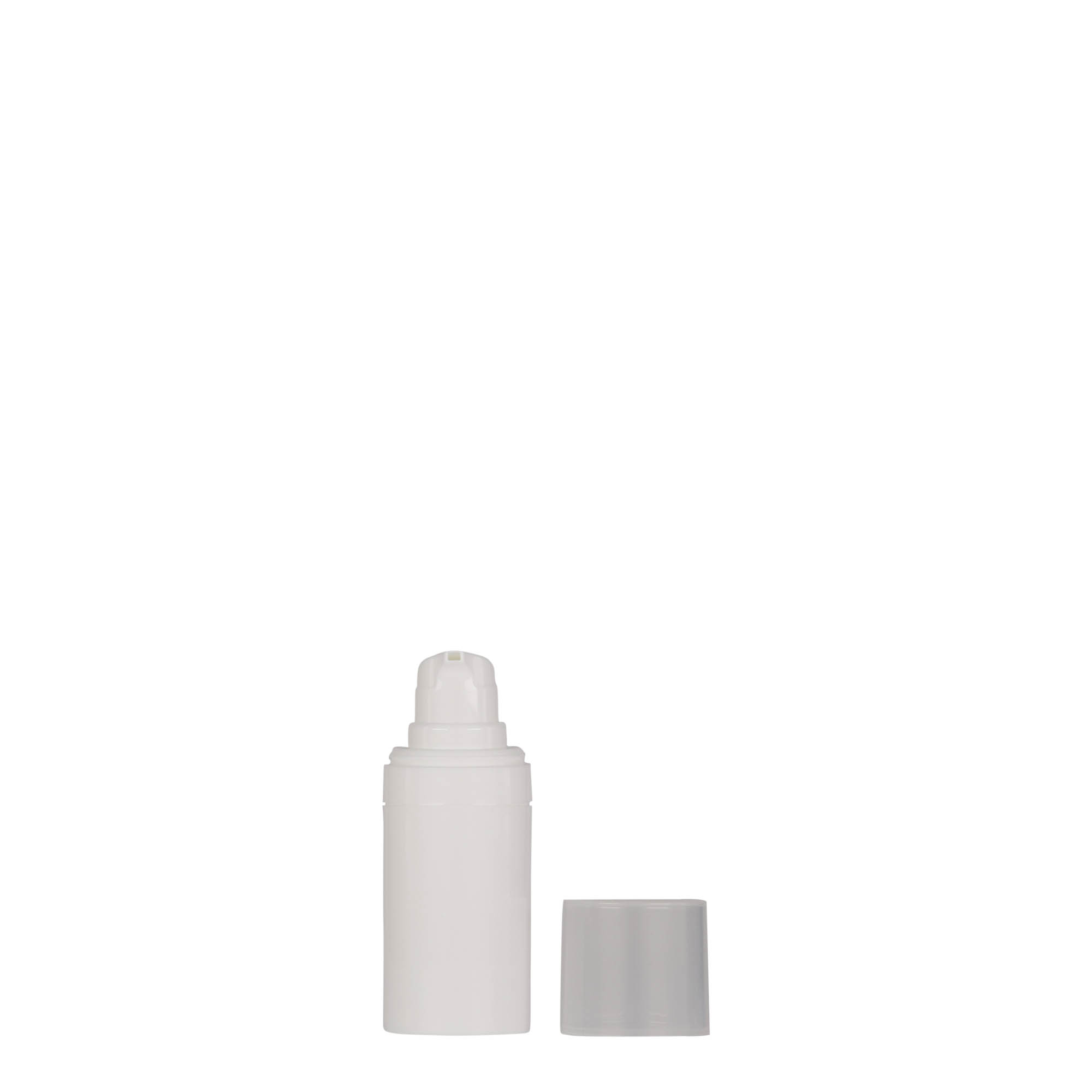 15 ml Airless διανομέας 'Micro', πλαστικό PP, λευκό