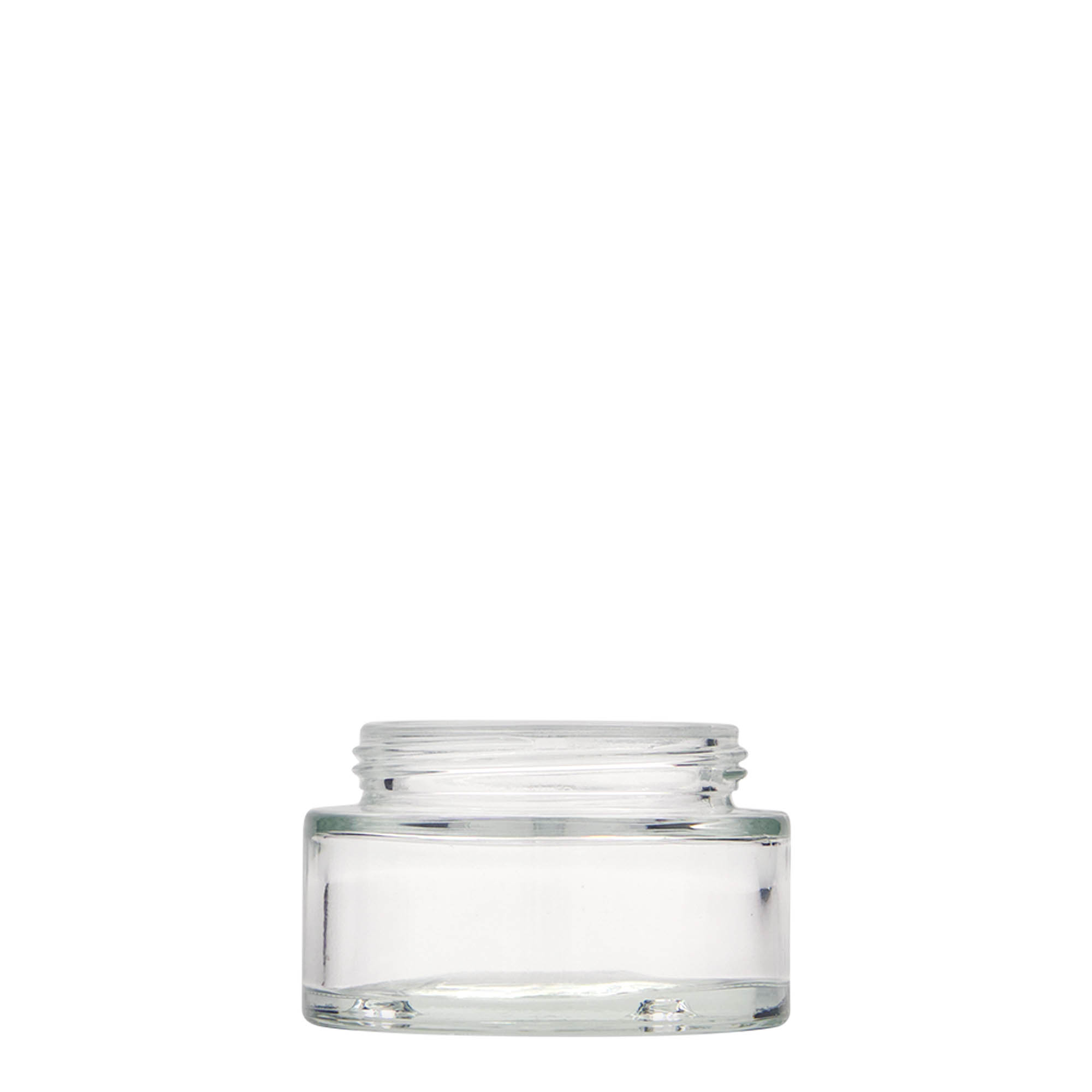 50 ml βαζάκι 'Clear Edition', γυαλί, στόμιο: βιδωτό καπάκι