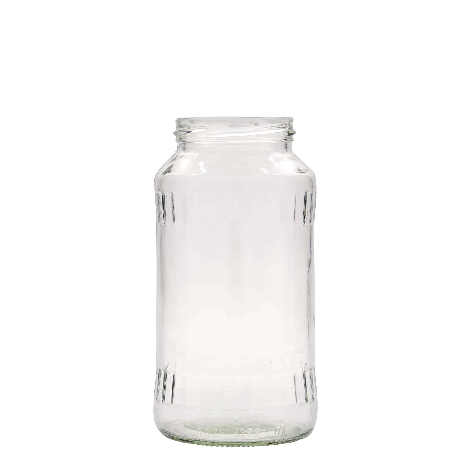 Βάζο με πτυχώσεις 720 ml, στόμιο: twist-off (TO 66)