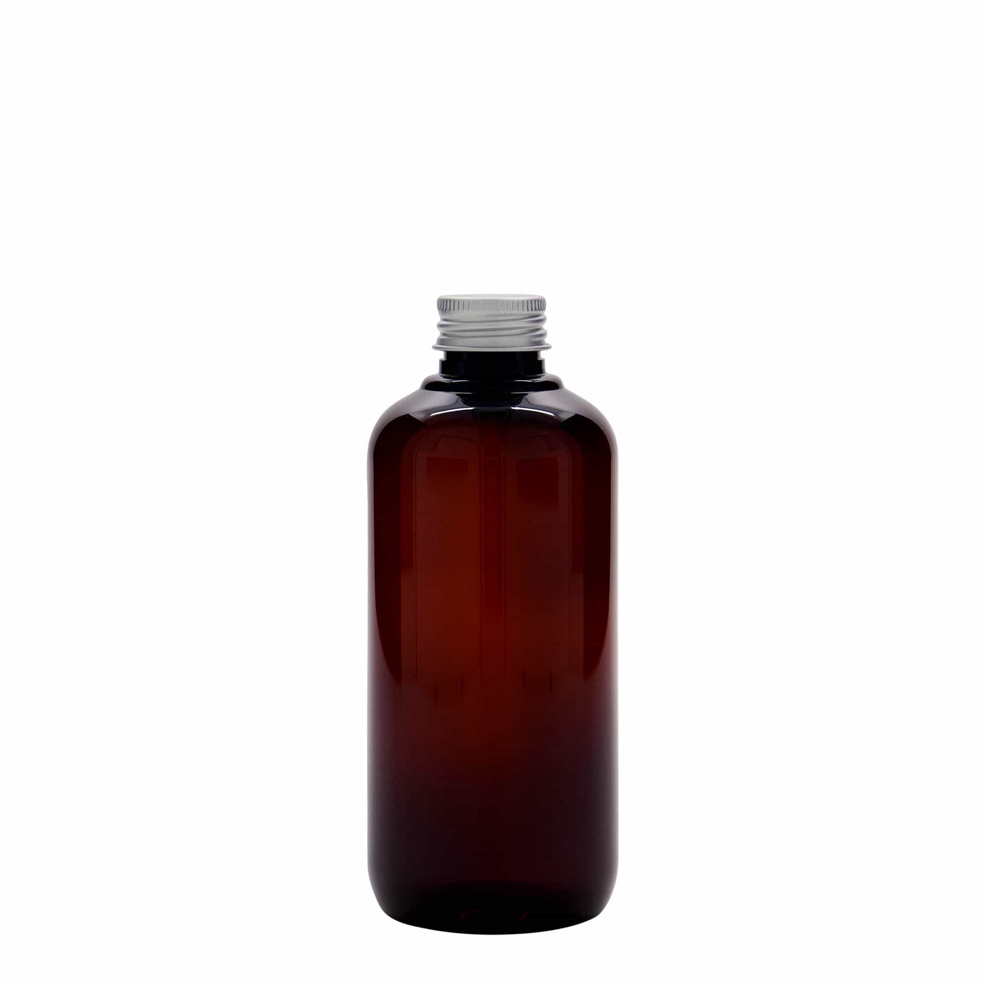 250 ml πλαστικό μπουκάλι ανακύκλωσης 'Victor's Best', PCR, καφέ, στόμιο: 24/410