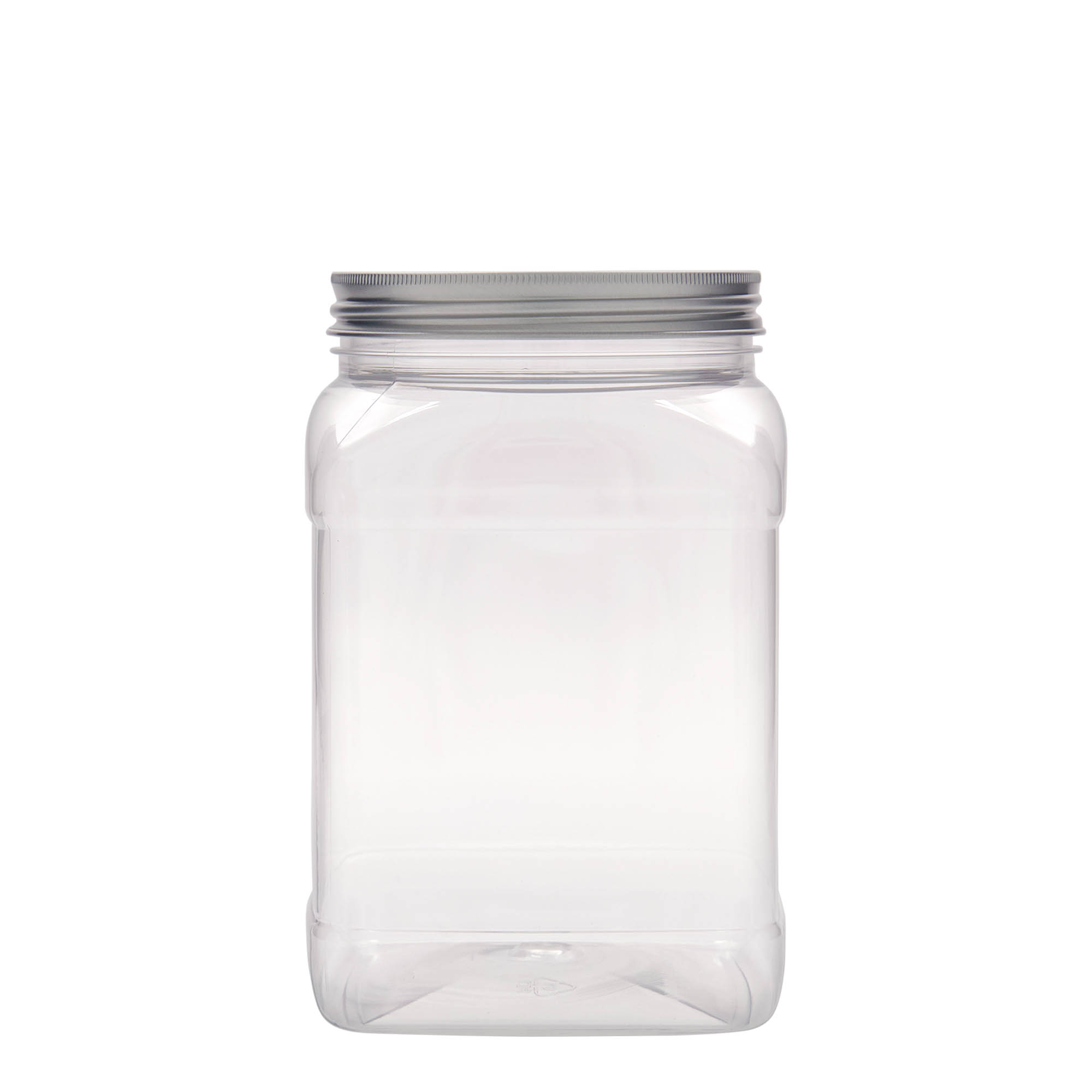 1.500 ml PET-δοχείο 'Dana', τετράγωνο, πλαστικό, στόμιο: 100/400