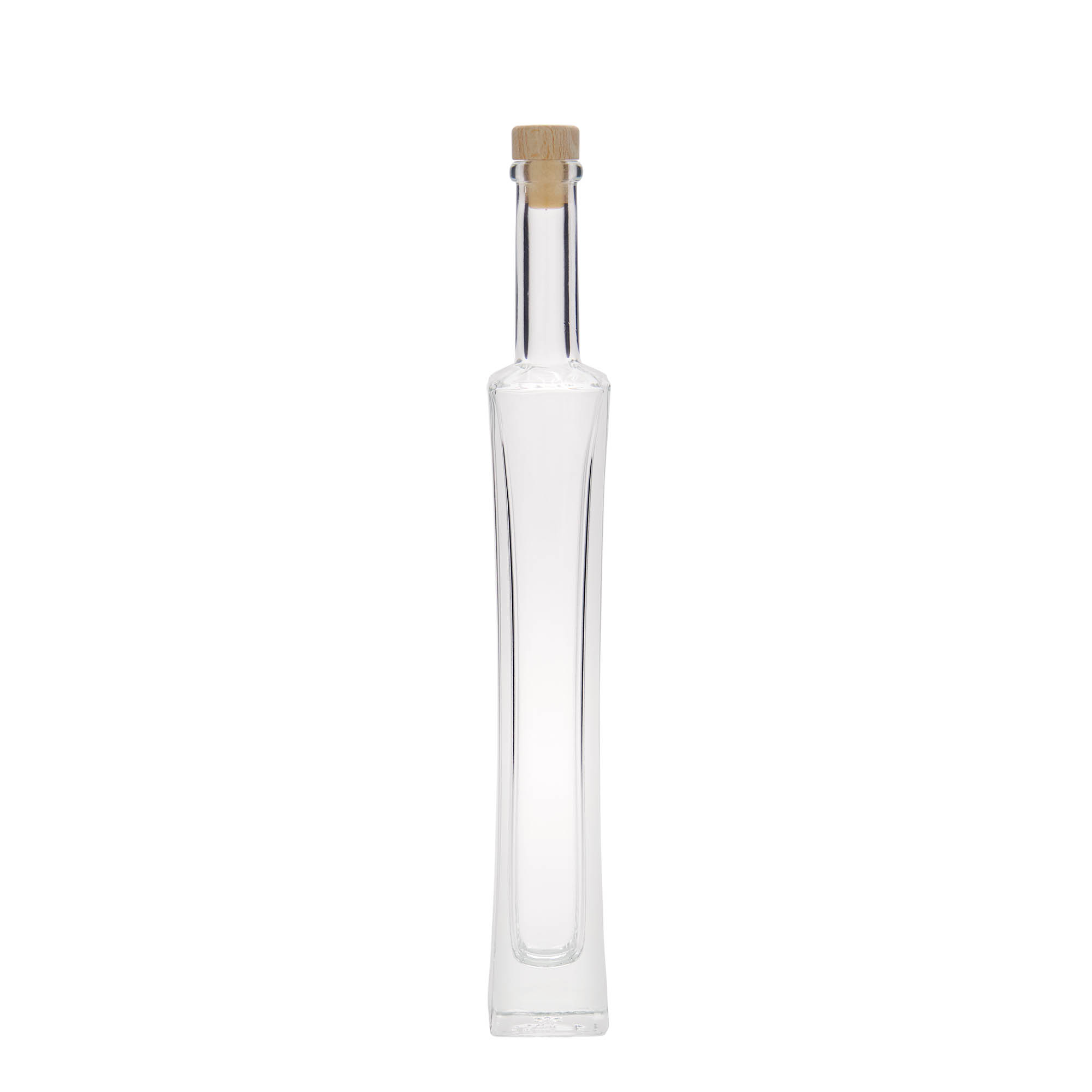 100 ml γυάλινο μπουκάλι 'Koko', τετράγωνο, στόμιο: φελλός