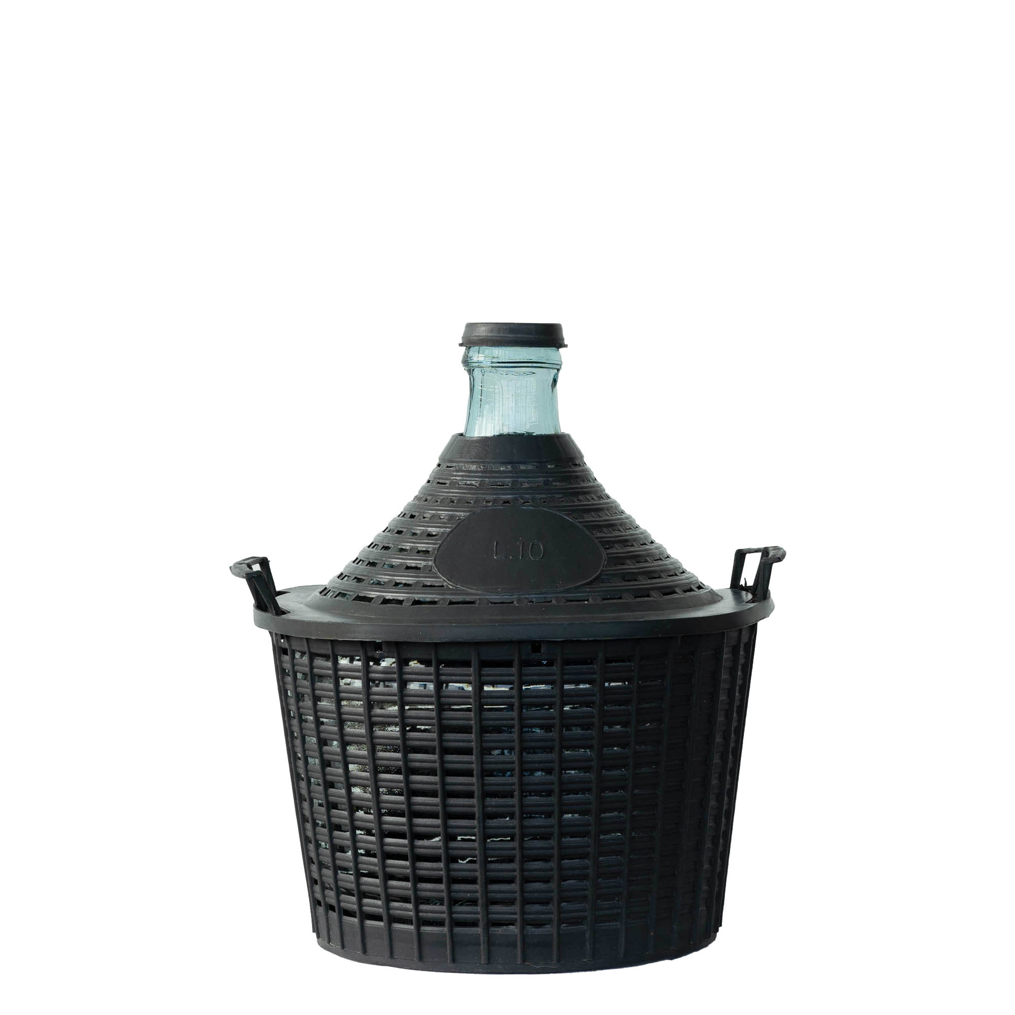 10 λ φιάλη μπαλονιού με στενό λαιμό, γυάλινη, στόμιο: καπάκι τύπου Stülpdeckel 10 λ φιάλη μπαλονιού με στενό λαιμό, γυάλινη, στόμιο: καπάκι τύπου Stülpdeckel