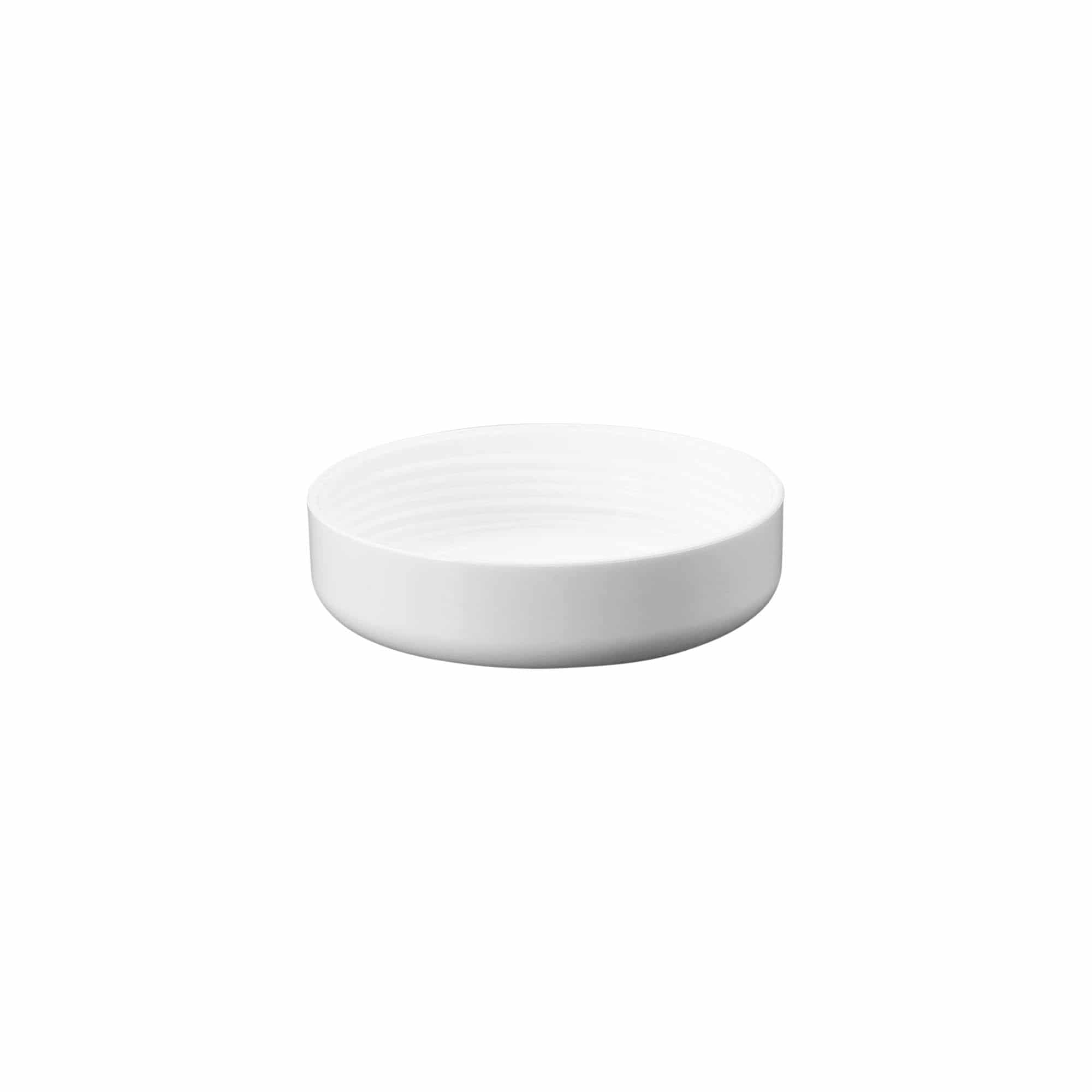 Βίδωμα για 100 ml 'Bianca', πλαστικό PP, λευκό