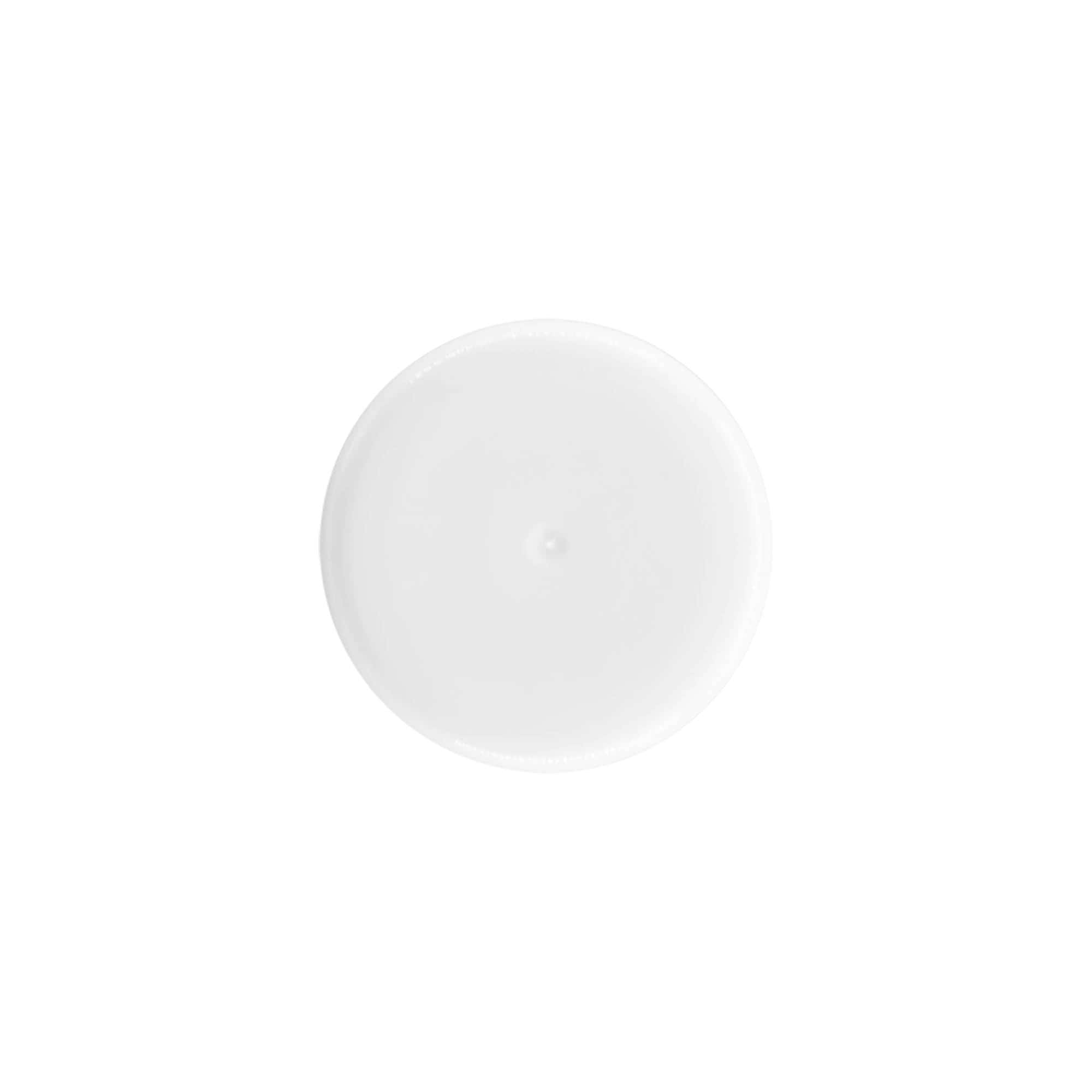 Καπάκι για φιάλη roll-on 50 ml, πλαστικό PP, λευκό, για στόμιο: βιδωτό κλείσιμο Καπάκι για φιάλη roll-on 50 ml, πλαστικό PP, λευκό, για στόμιο: βιδωτό κλείσιμο