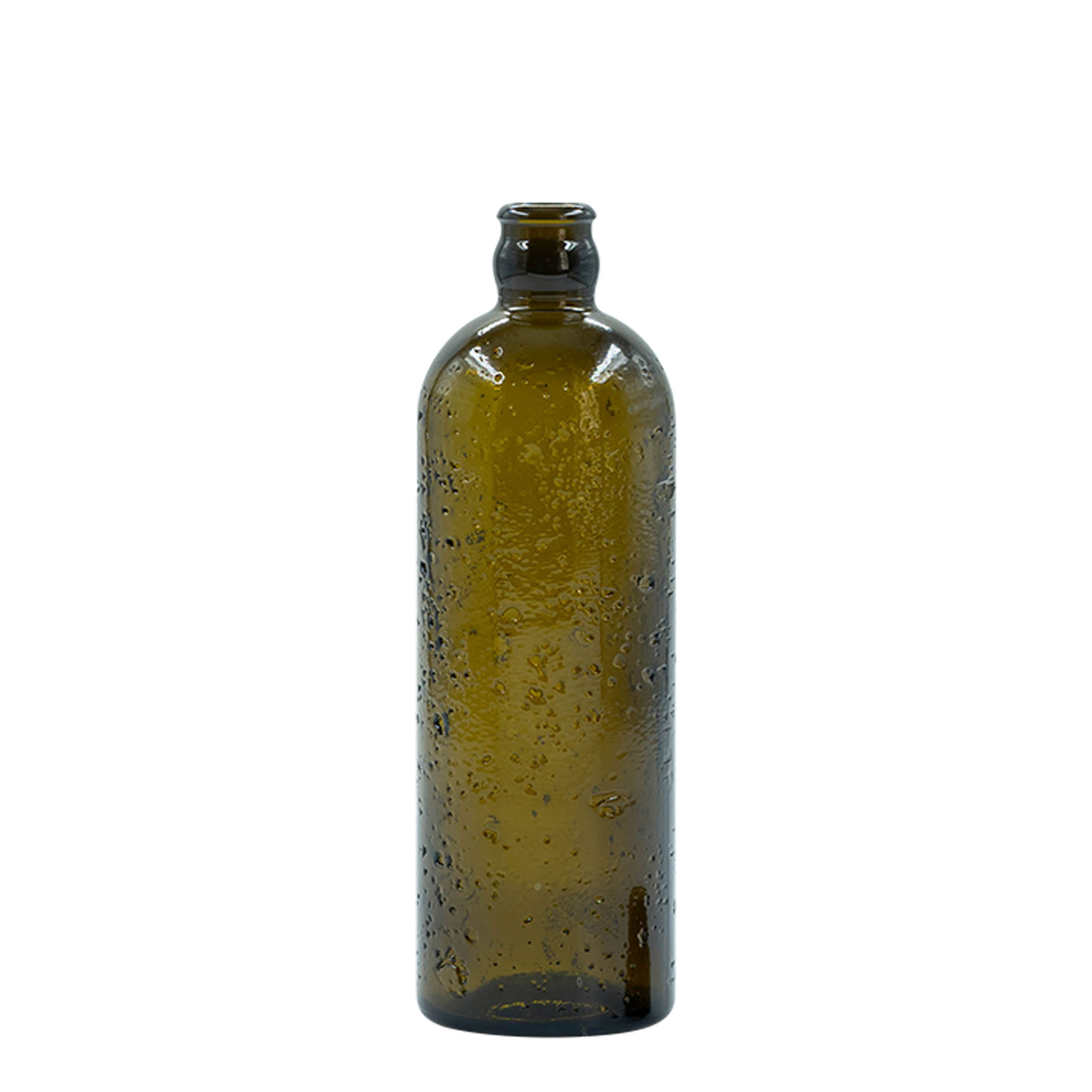 500 ml γυάλινο μπουκάλι Wildly Crafted 'Bobber Jr', καφέ, στόμιο: φελλός