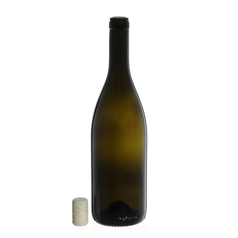 750 ml μπουκάλι κρασιού 'Tiffany', παλαιωμένο πράσινο, στόμιο: φελλός 750 ml μπουκάλι κρασιού 'Tiffany', παλαιωμένο πράσινο, στόμιο: φελλός