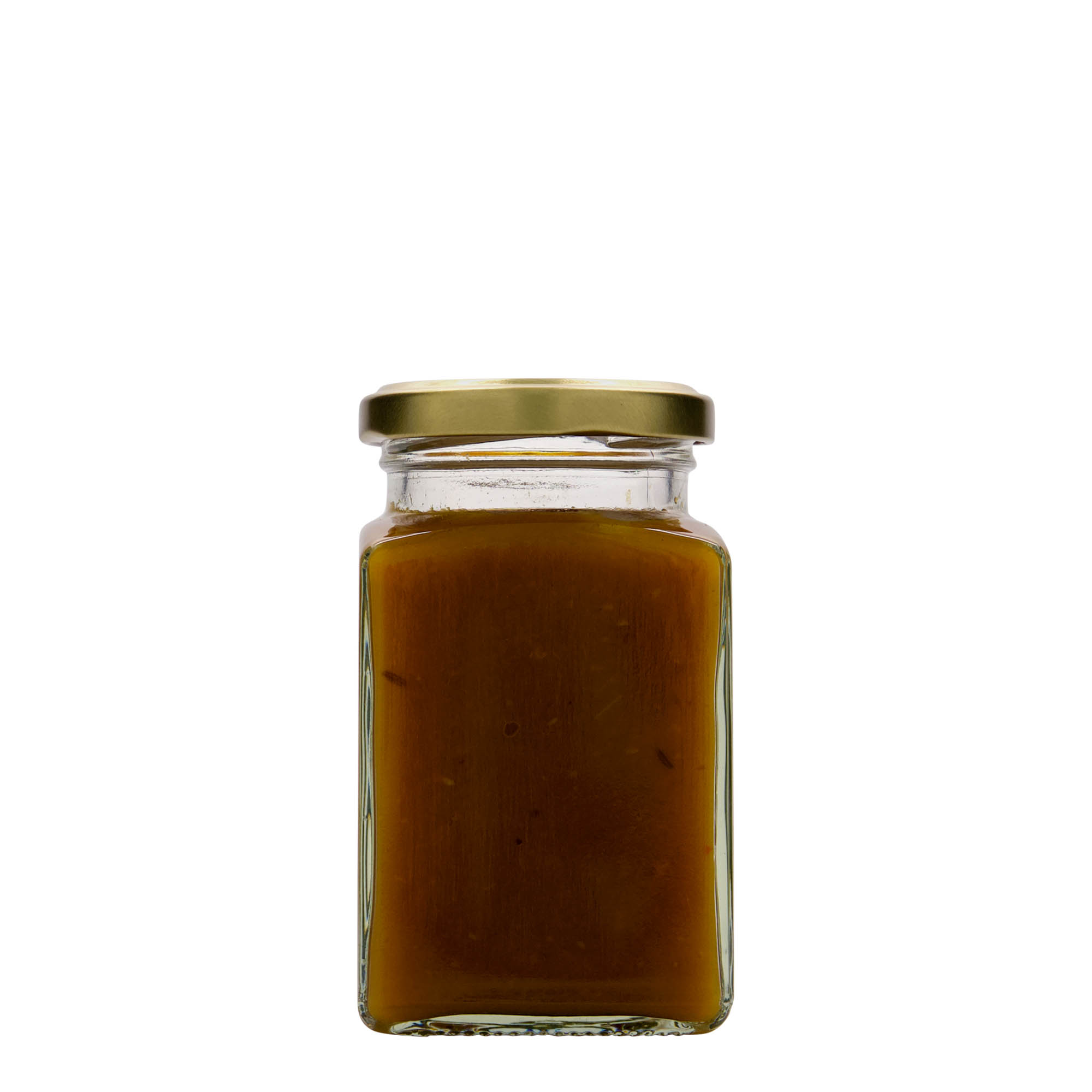 260 ml τετράγωνο γυάλινο βάζο, στόμιο: Twist-Off (TO 58) 260 ml τετράγωνο γυάλινο βάζο, στόμιο: Twist-Off (TO 58)