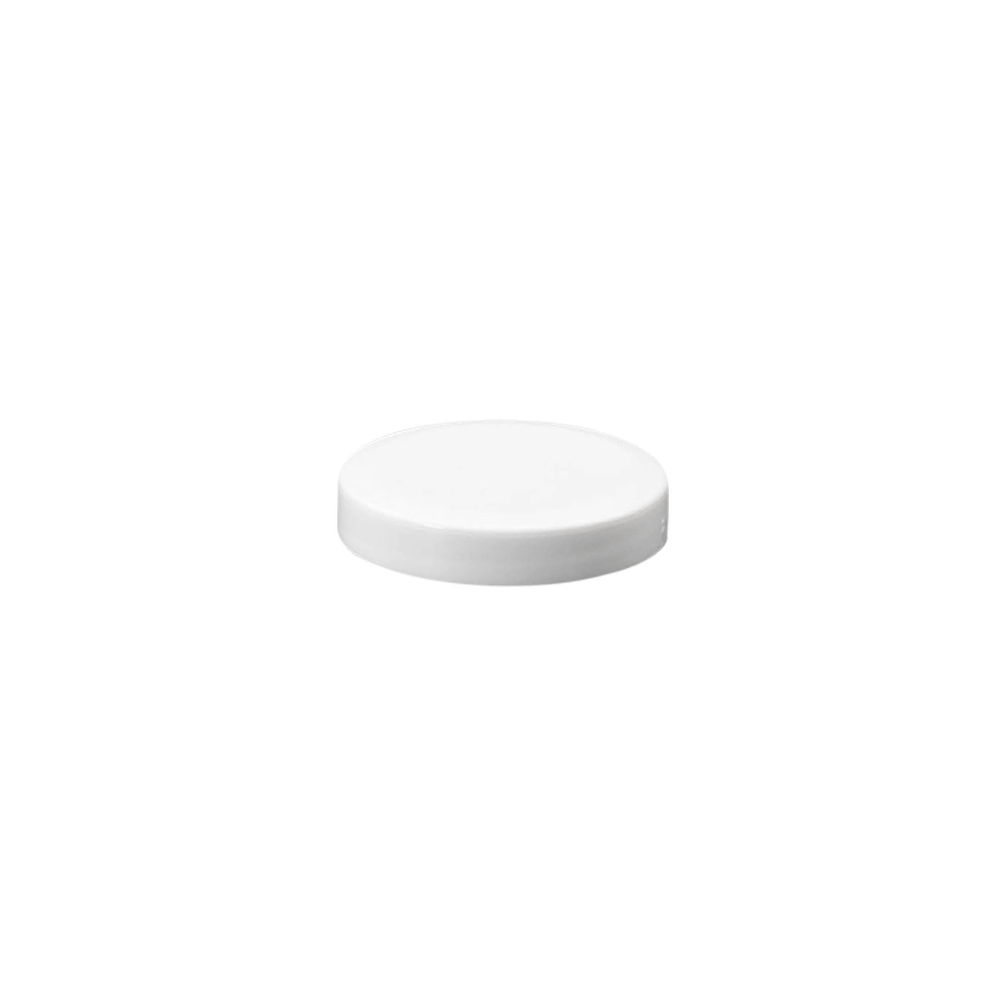Βιδωτό καπάκι 'White Line' 6ml, πλαστικό PP, λευκό
