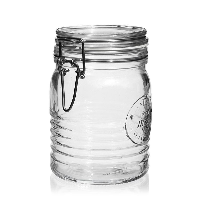750 ml γυάλινο βάζο με σύρμα κλεισίματος 'Officina 1825', στόμιο: κλείσιμο με σύρμα 750 ml γυάλινο βάζο με σύρμα κλεισίματος 'Officina 1825', στόμιο: κλείσιμο με σύρμα